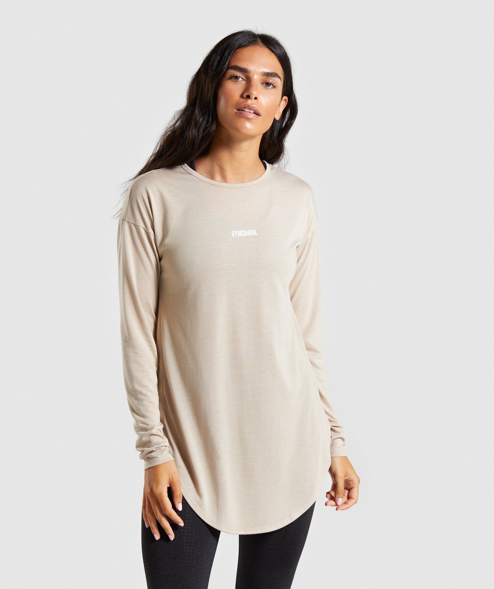 Ark Long Sleeve Top in Sand - view 1
