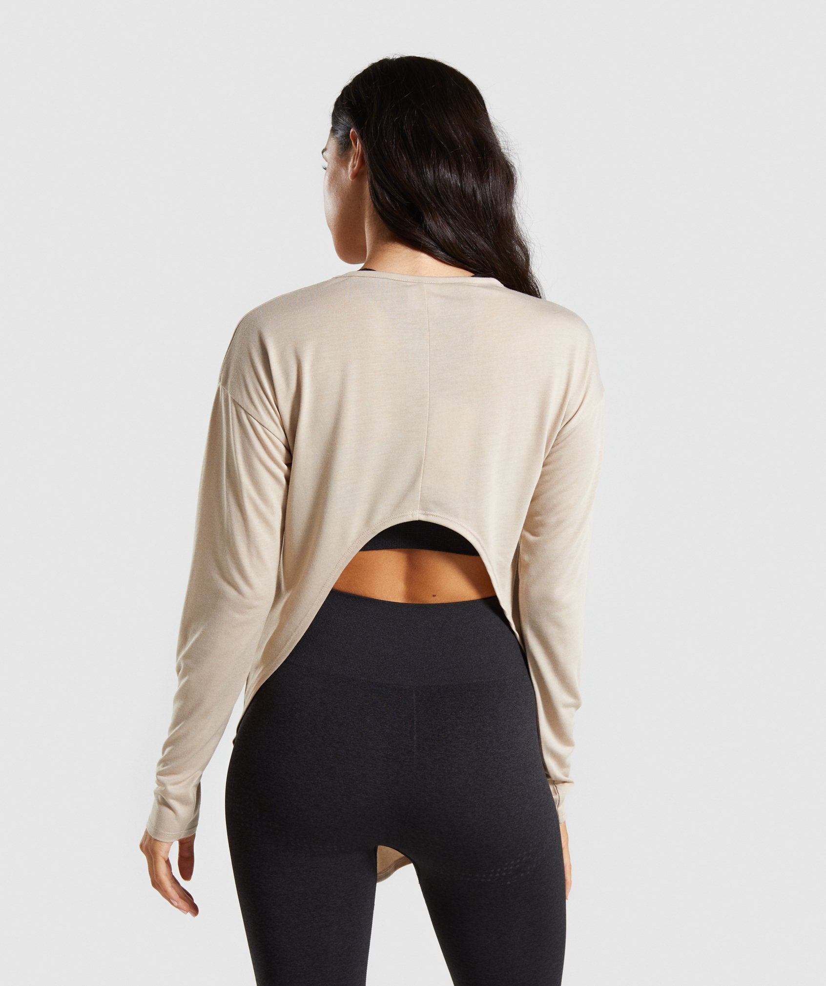 Ark Long Sleeve Top in Sand - view 2