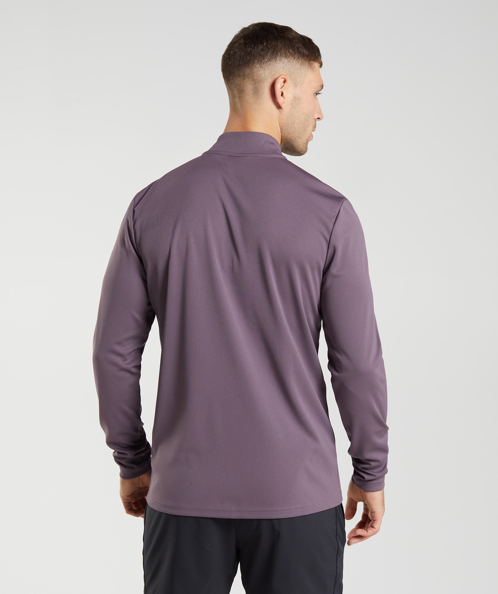 Arrival 1/4 Zip Pullover in Musk Lilac - view 2