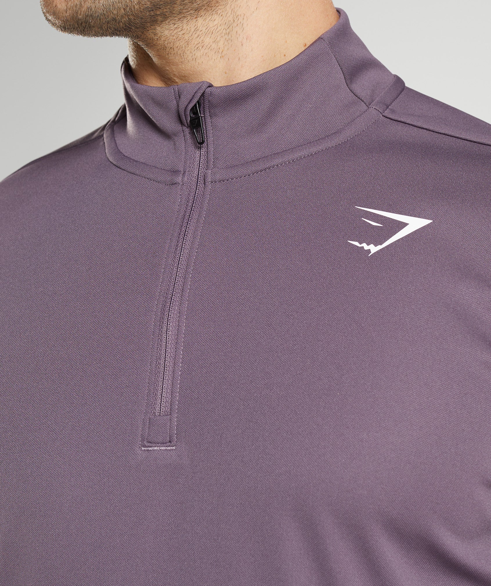 Arrival 1/4 Zip Pullover in Musk Lilac - view 3