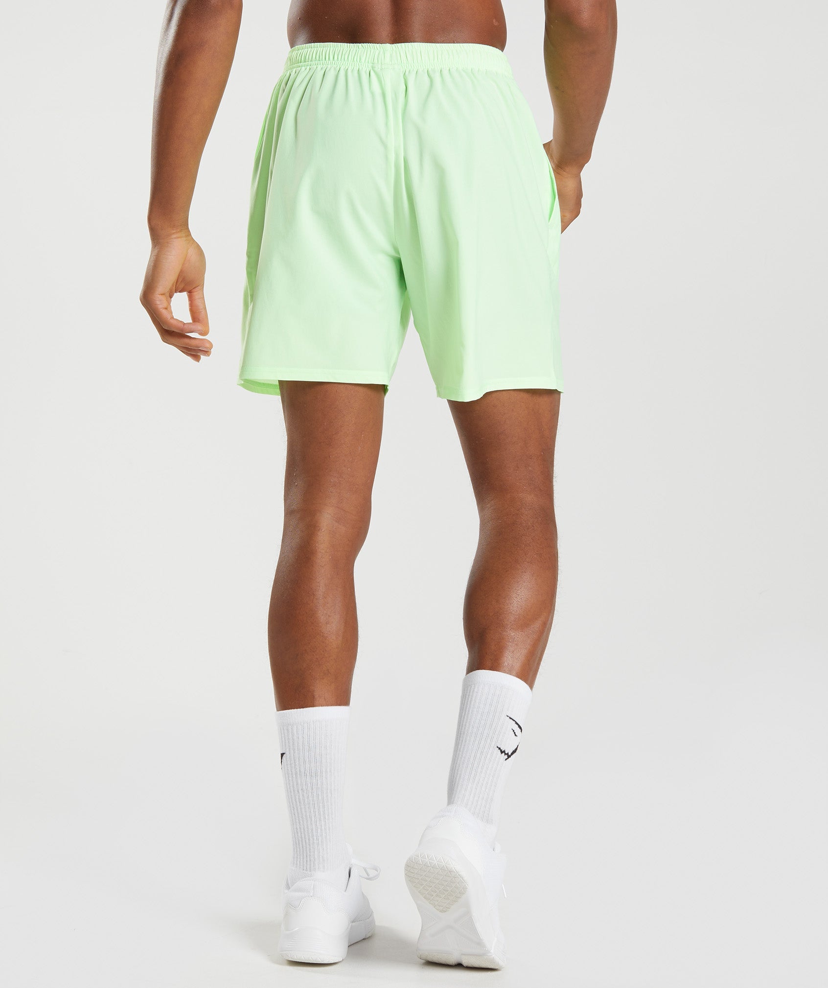 Arrival 7" Shorts in Fluo Mint