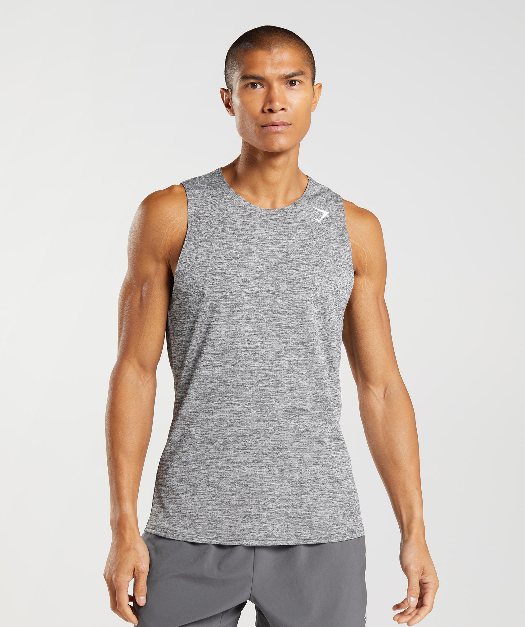 Arrival Slim Marl Tank in Silhouette Grey/Light Grey Marl is niet op voorraad