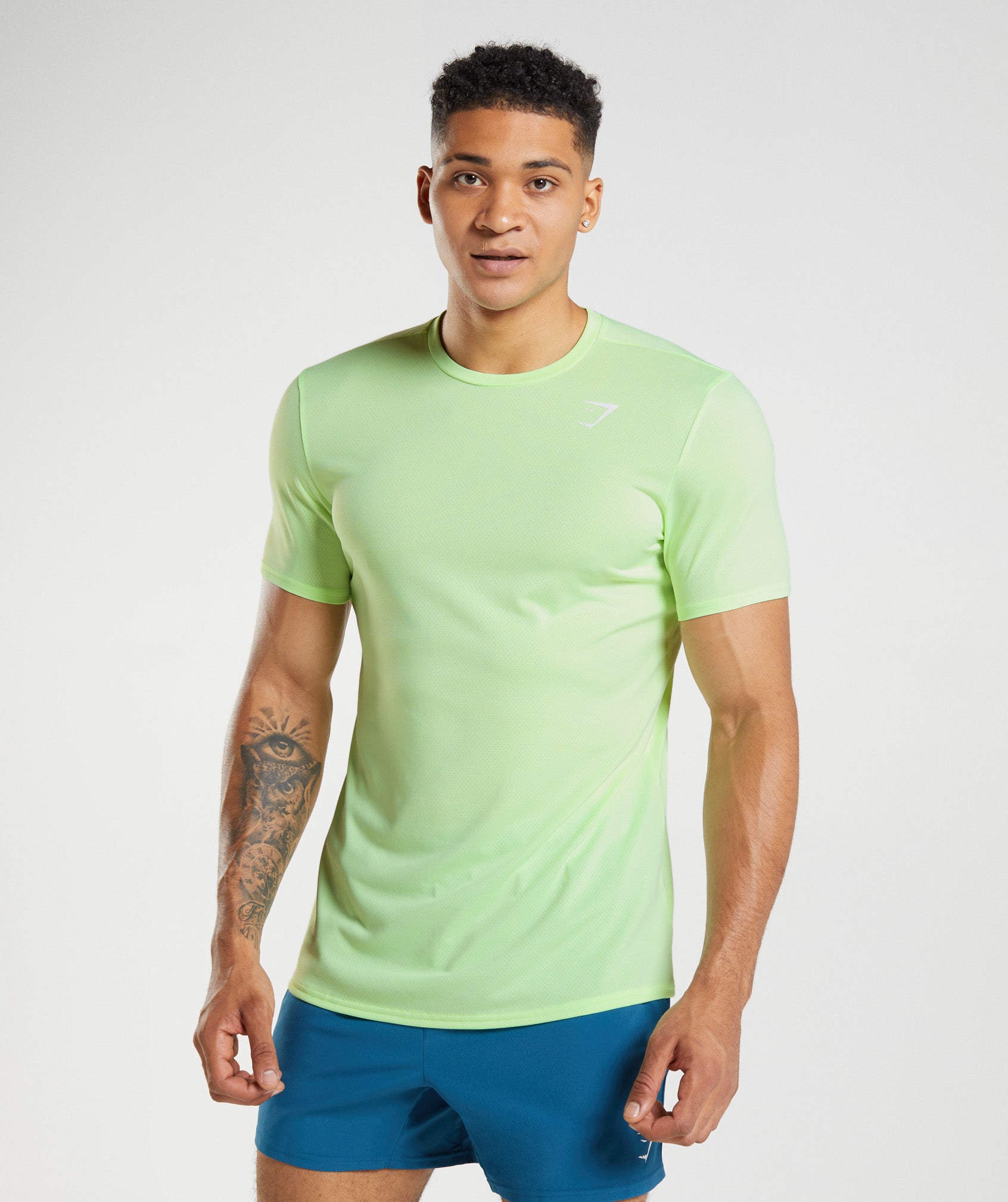 Arrival T-Shirt in Fluo Mint