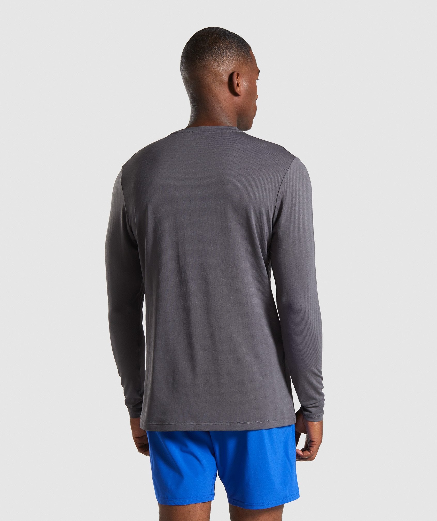 Arrival Long Sleeve T-Shirt in Charcoal