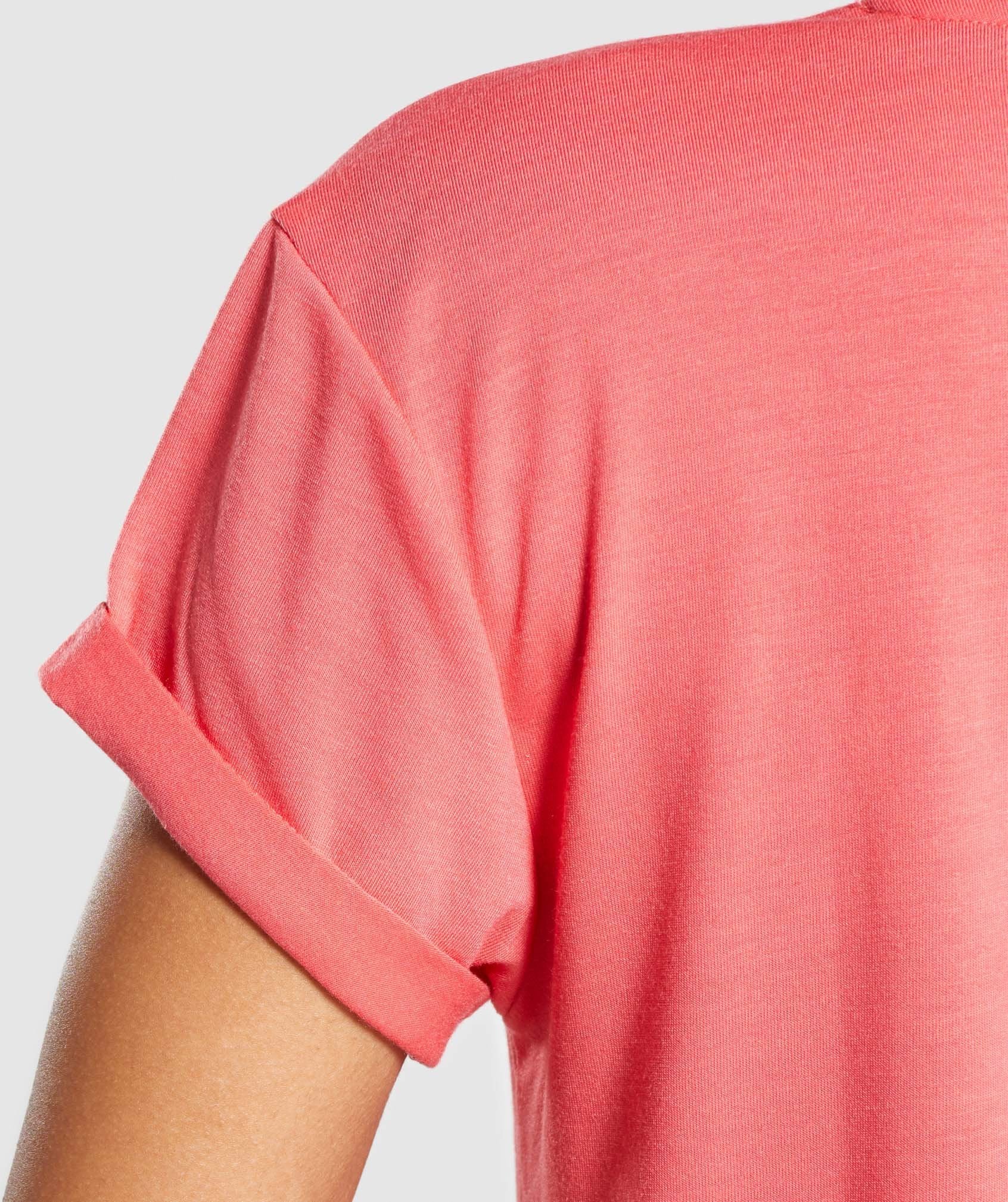 Essential Be a Visionary Tee in Coral - view 5