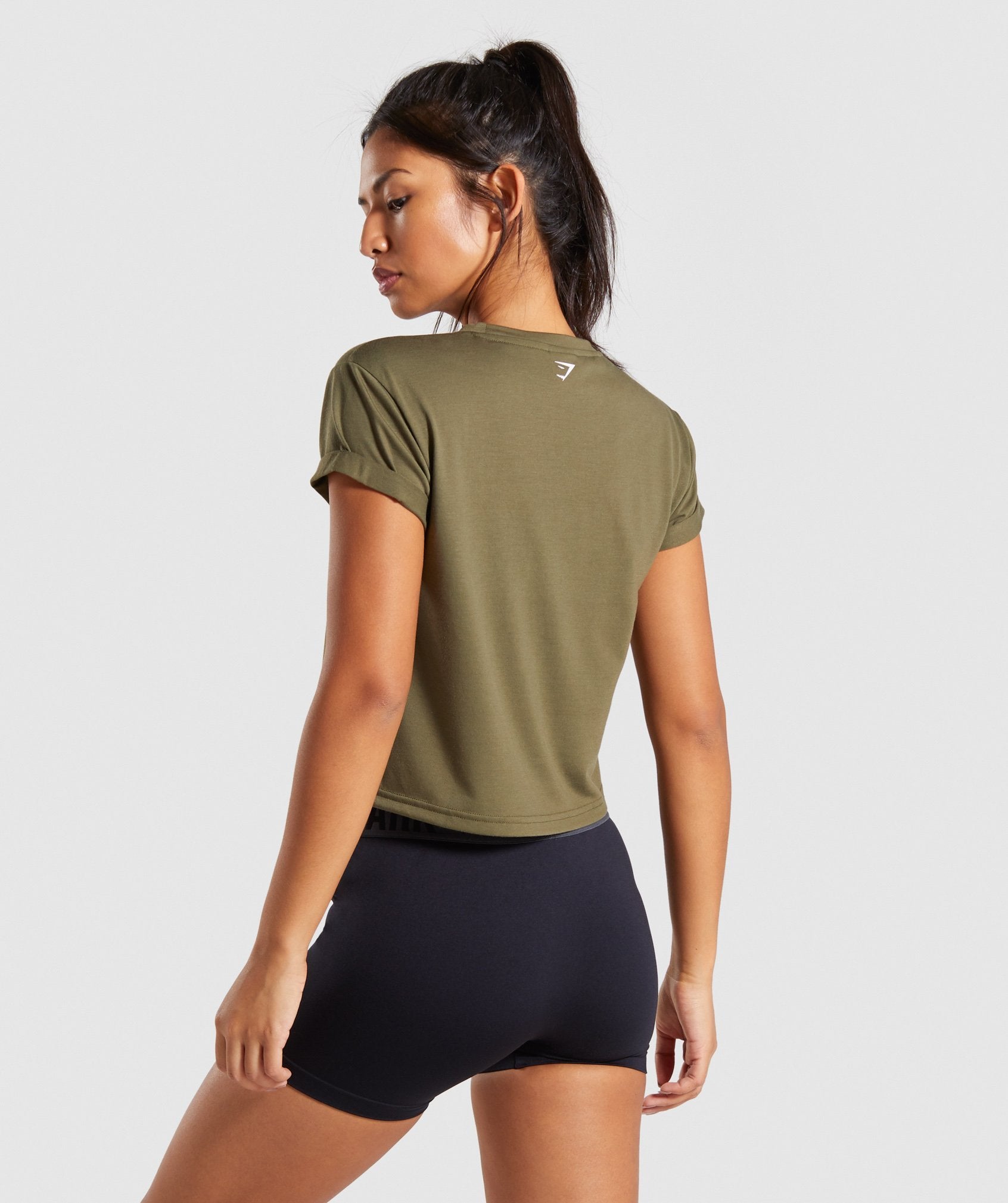 Essential Be a Visionary Tee in Khaki - view 2