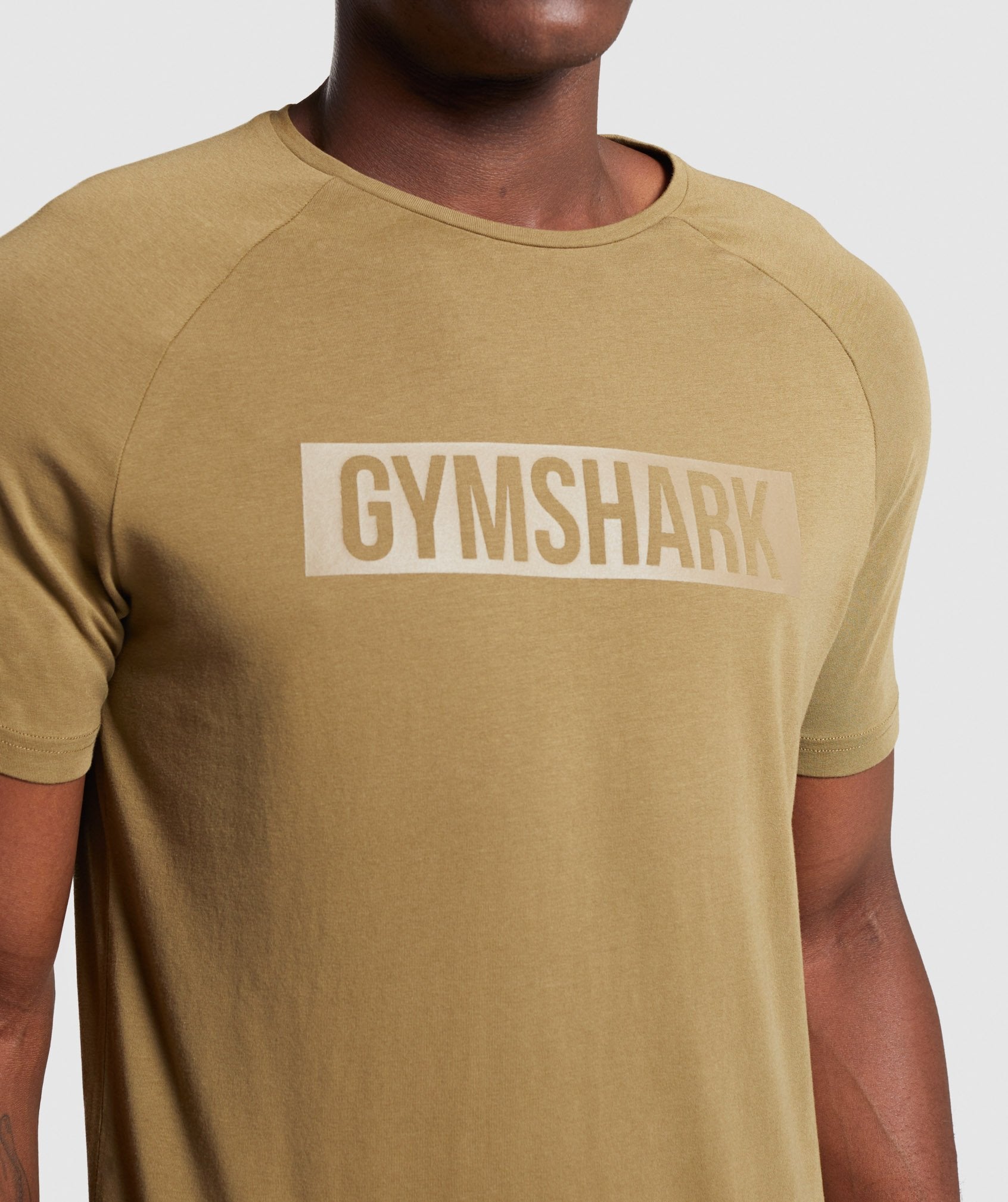 Block T-Shirt in Khaki