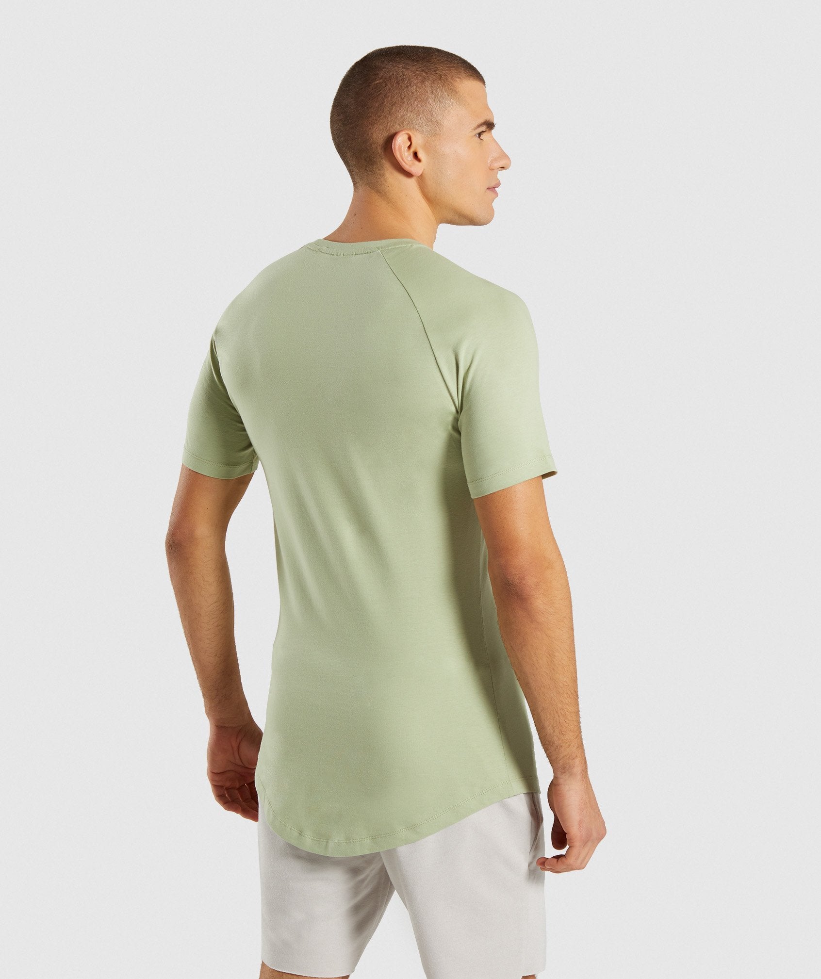 Block T-Shirt in Chalk Green - view 2