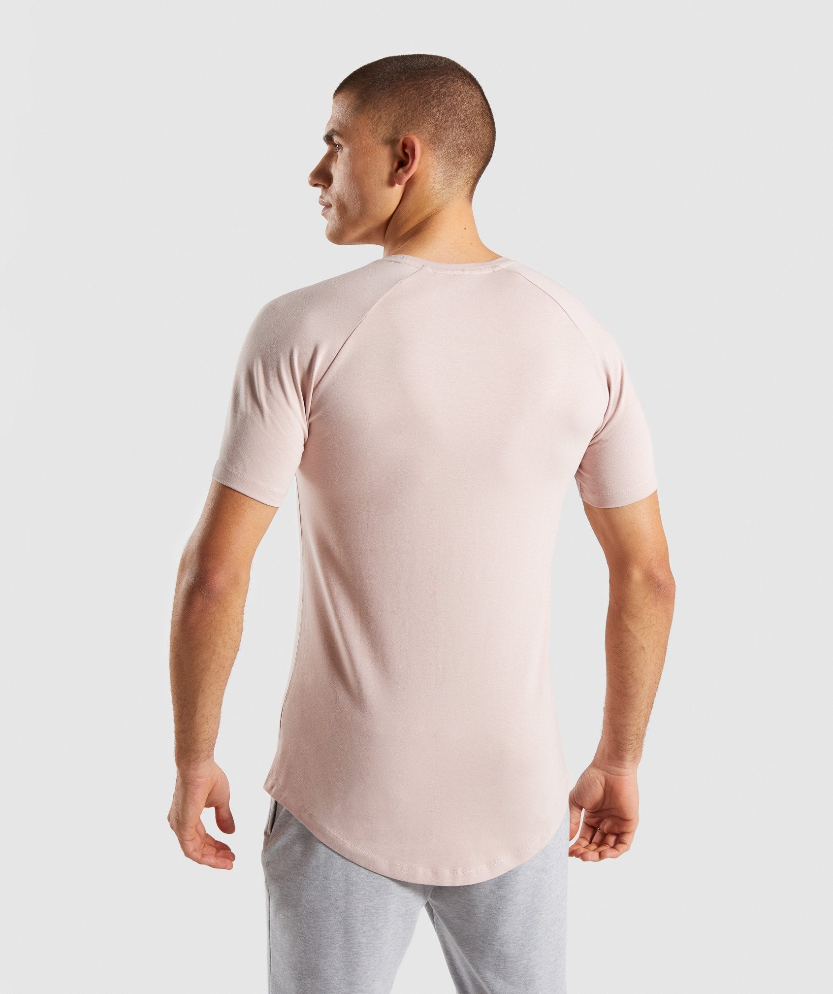 Block T-Shirt in Chalk Nude - view 2