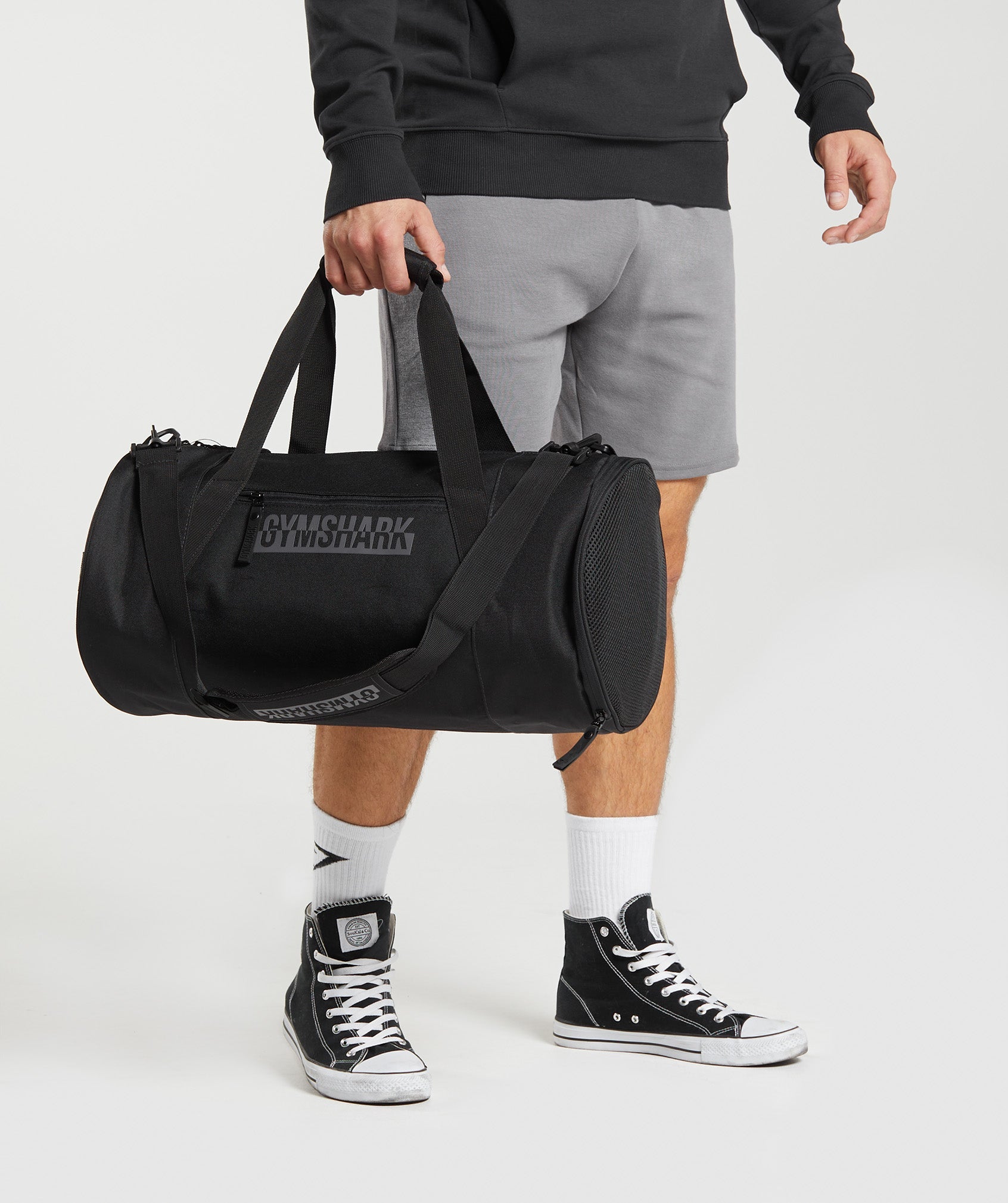 Bold Barrel Bag in Black - view 1