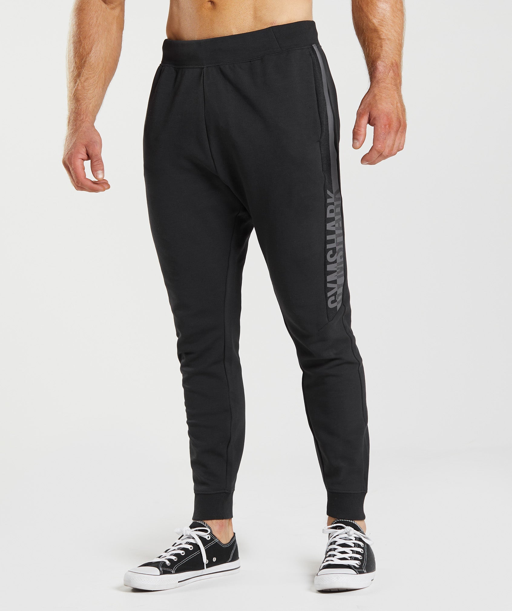Bold React Joggers in Black - view 1