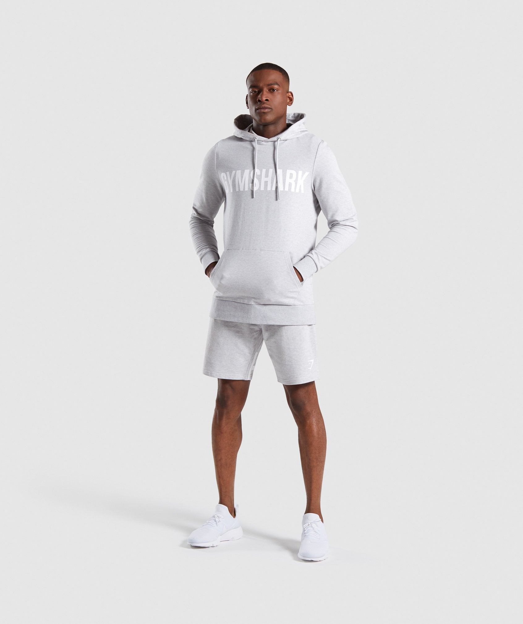 Bold Hoodie in Light Grey - view 3