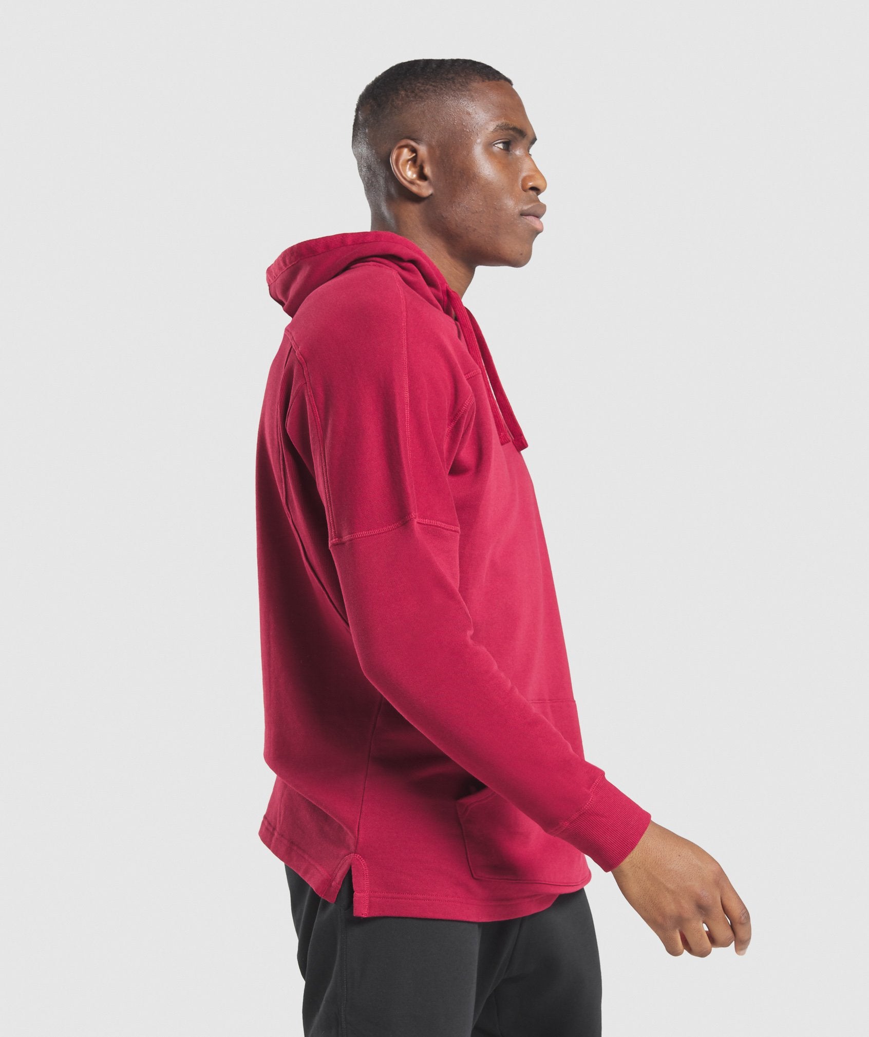 Compound Hoodie in Burgundy - view 3