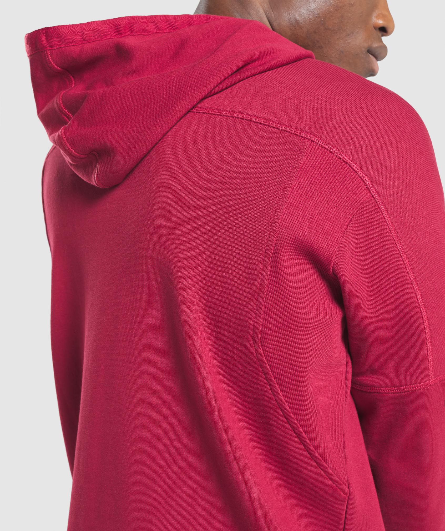 Compound Hoodie in Burgundy - view 5