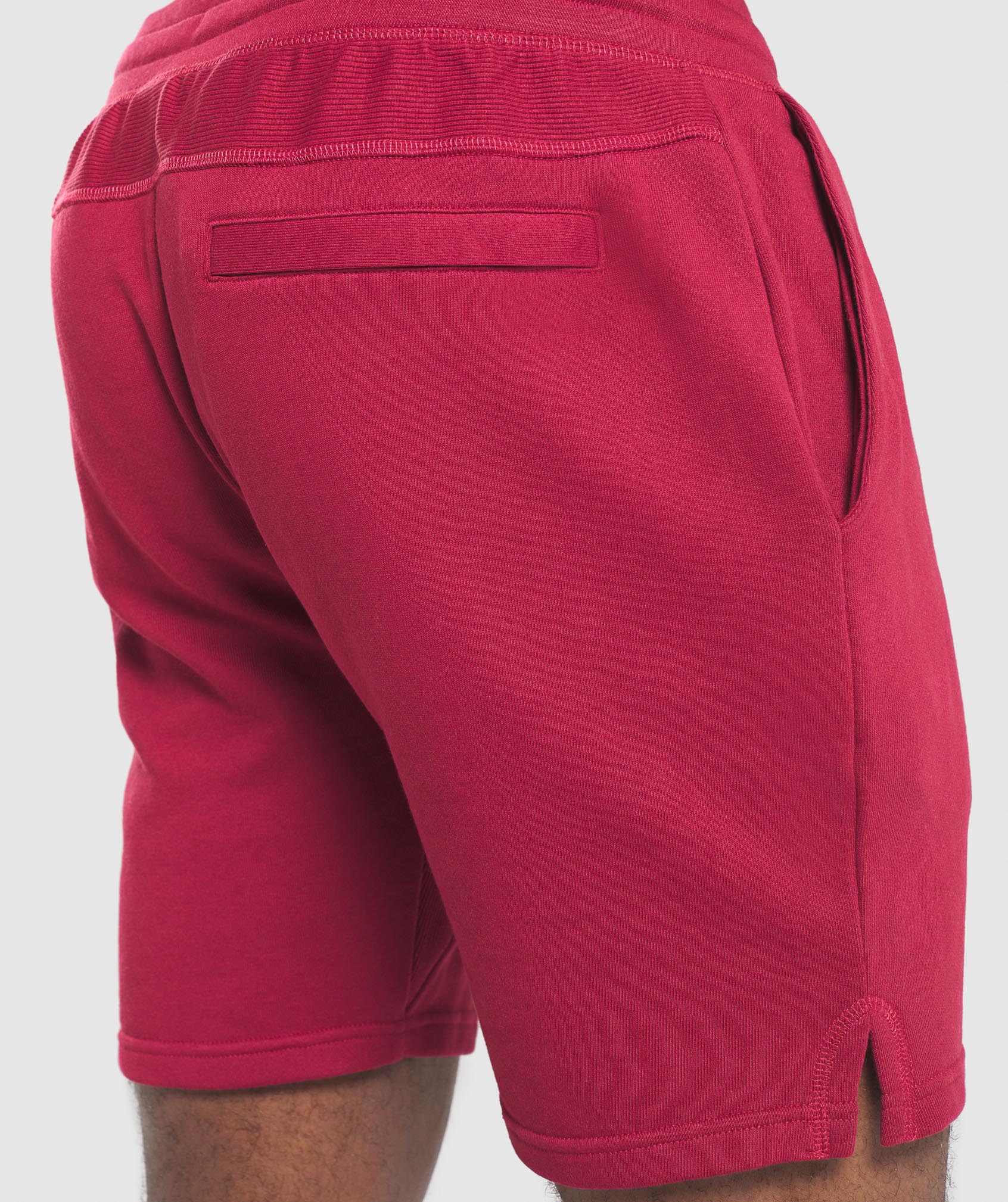 Compound Shorts in Burgundy - view 5