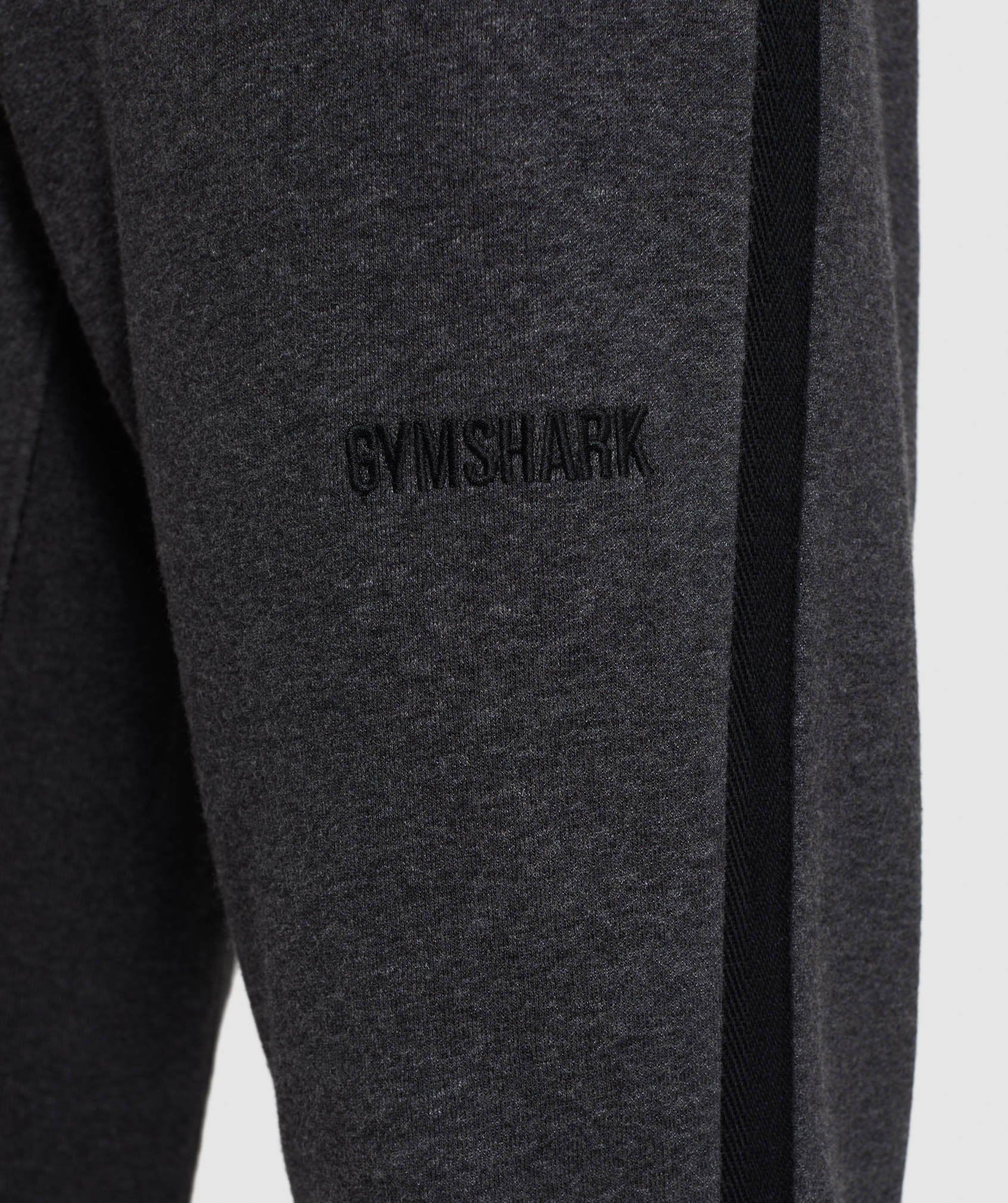 Compound Joggers in Black Marl