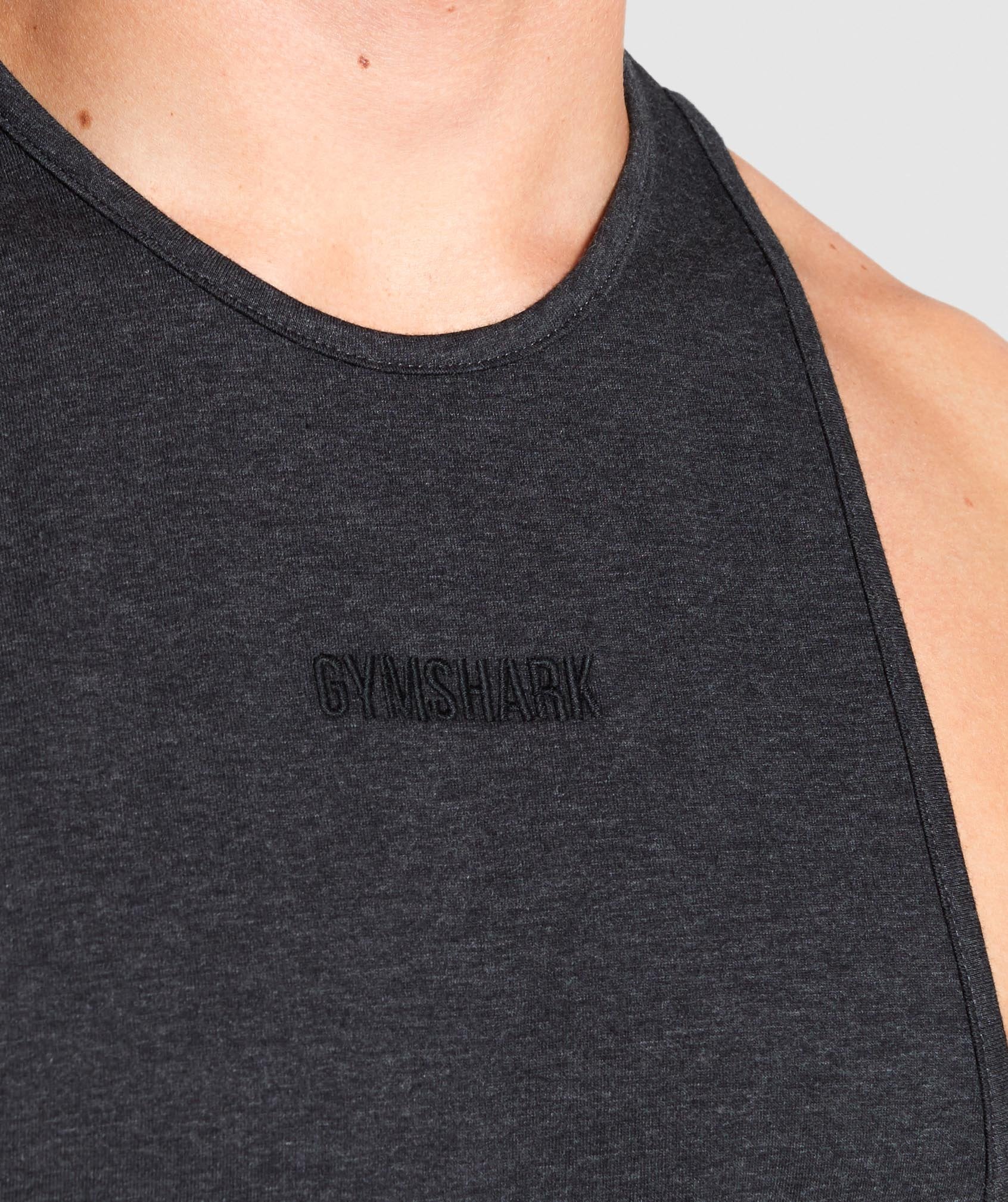 Compound Stringer in Black Marl