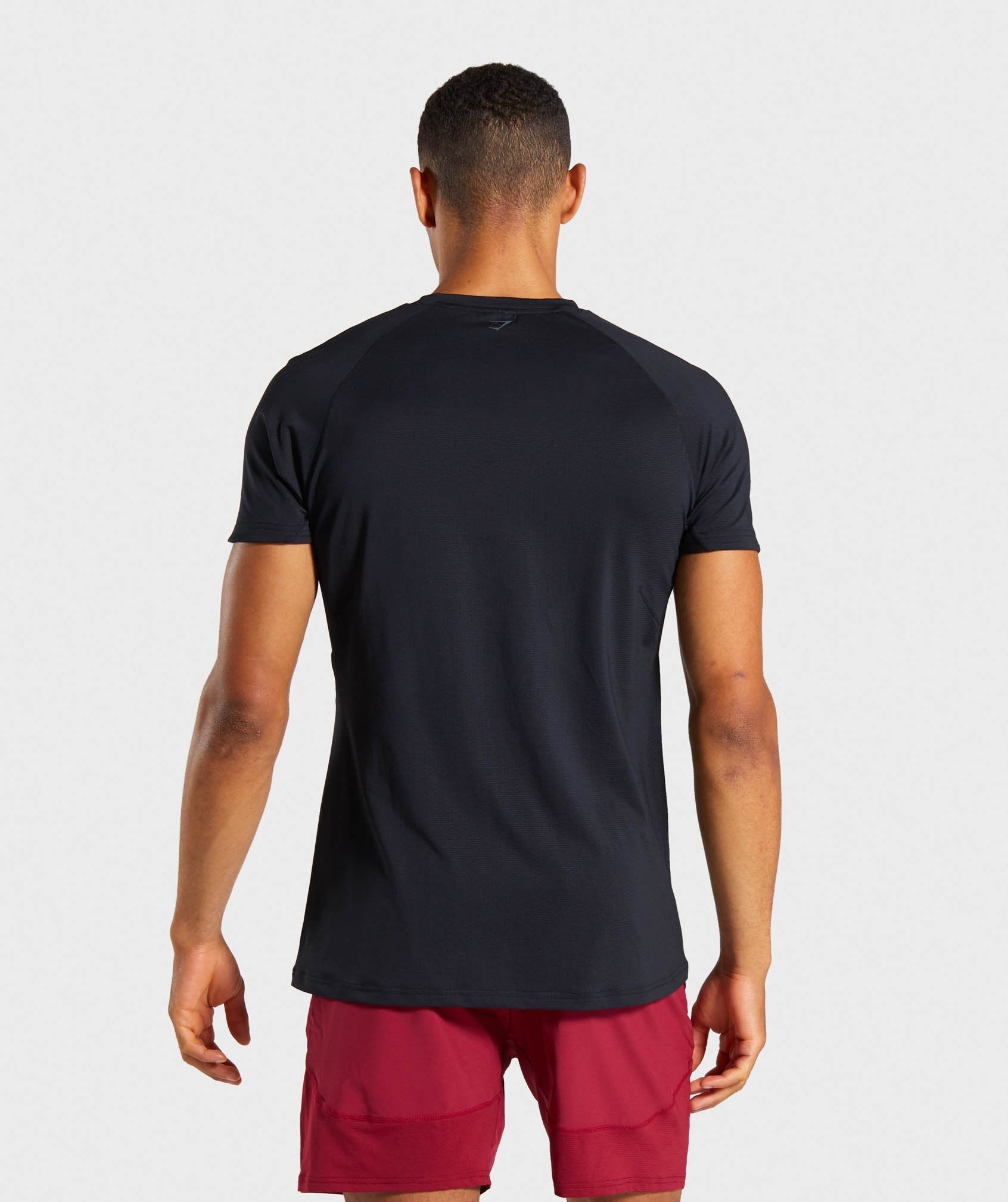 Contemporary T-Shirt in Black/Black - view 2