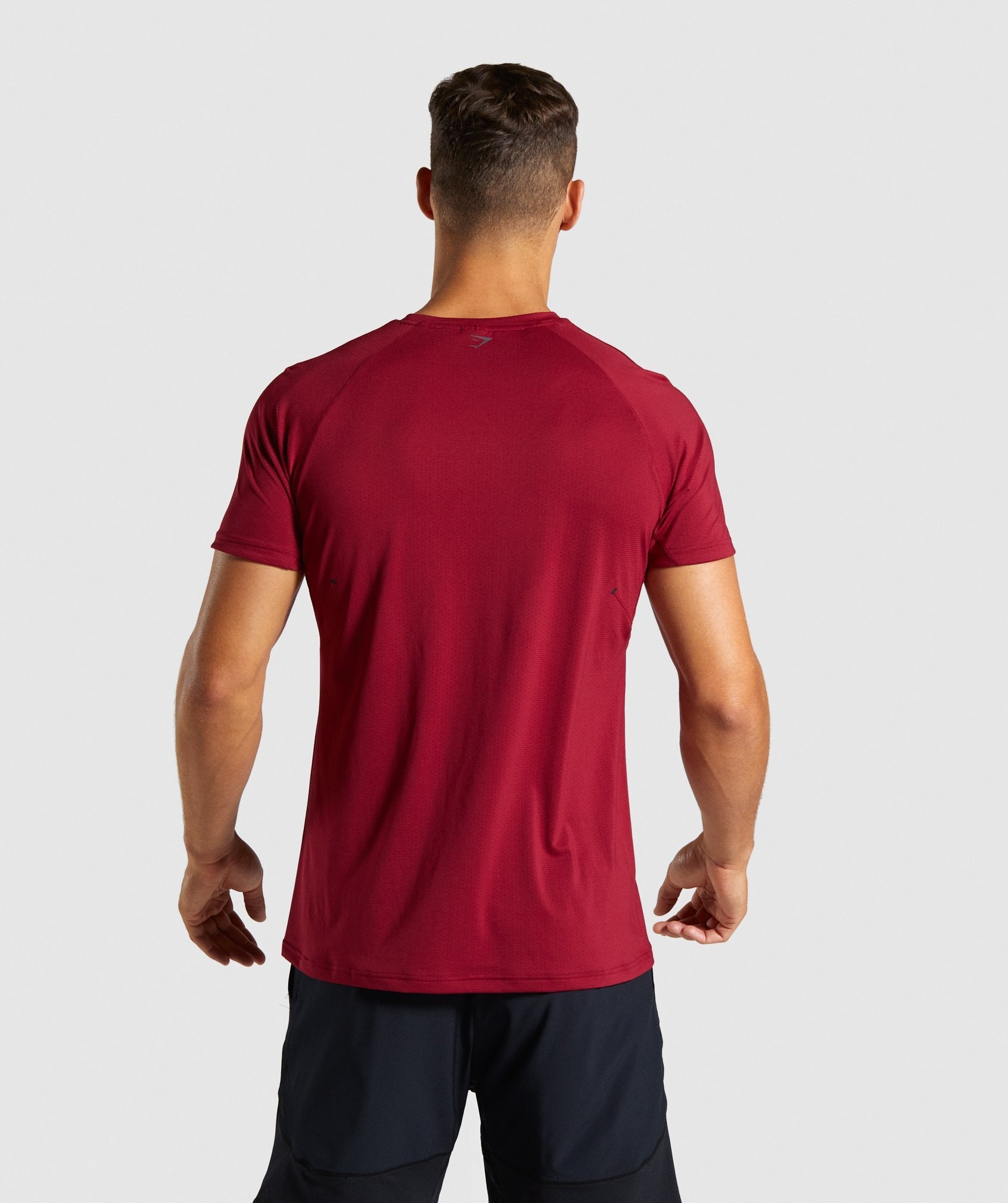 Contemporary T-Shirt in Claret - view 2