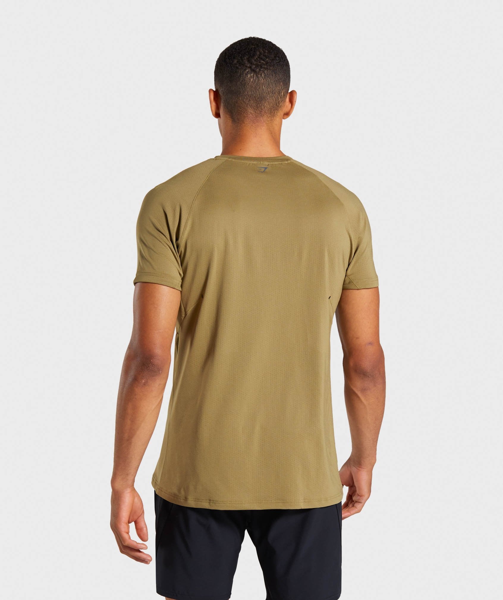 Contemporary T-Shirt in Khaki - view 2