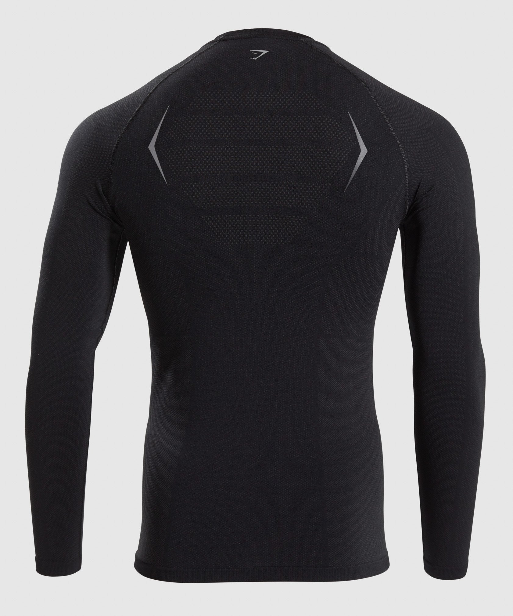 Control Seamless Long Sleeve T-Shirt in Black - view 2
