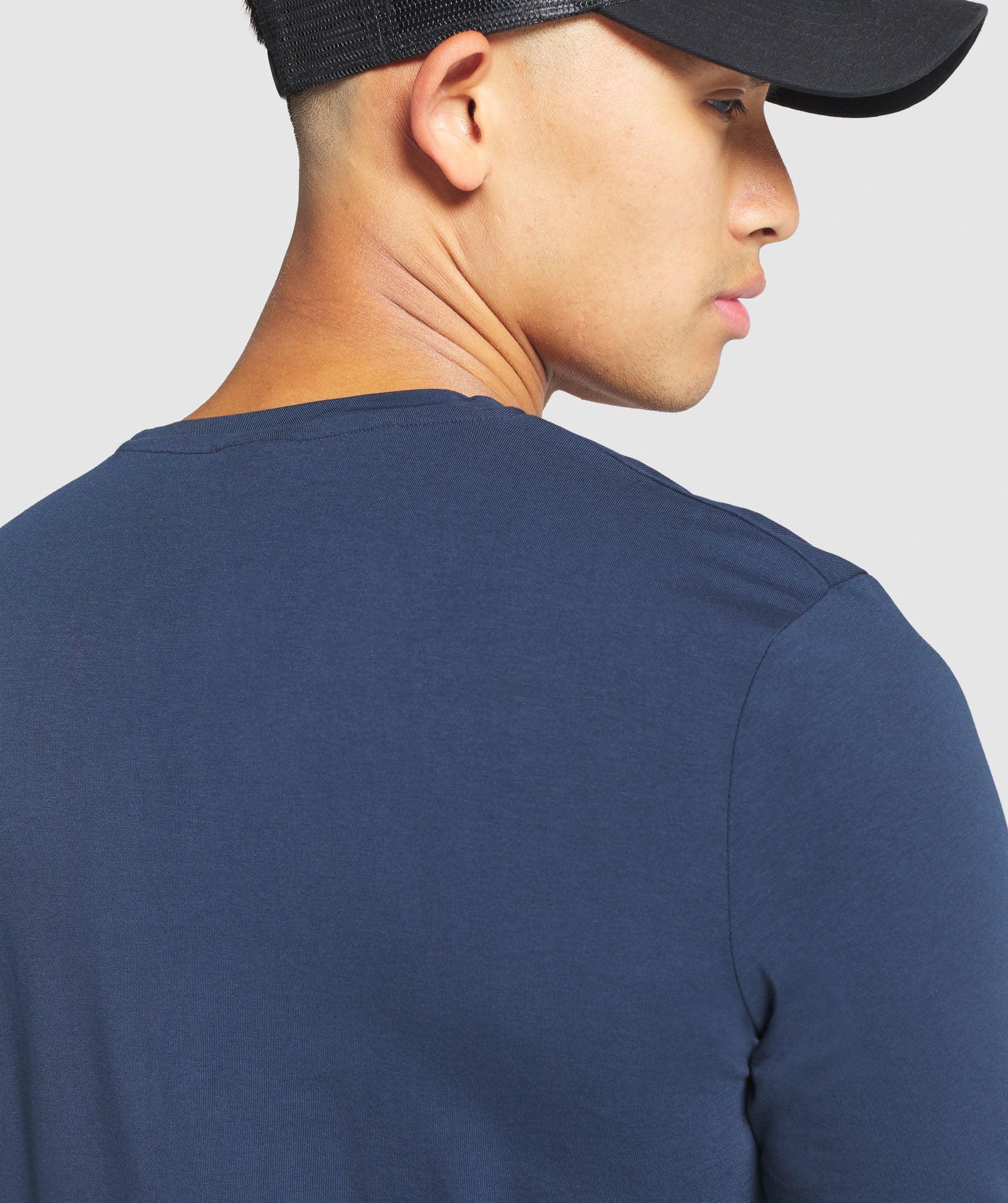 Critical Long Sleeve T-Shirt in Navy