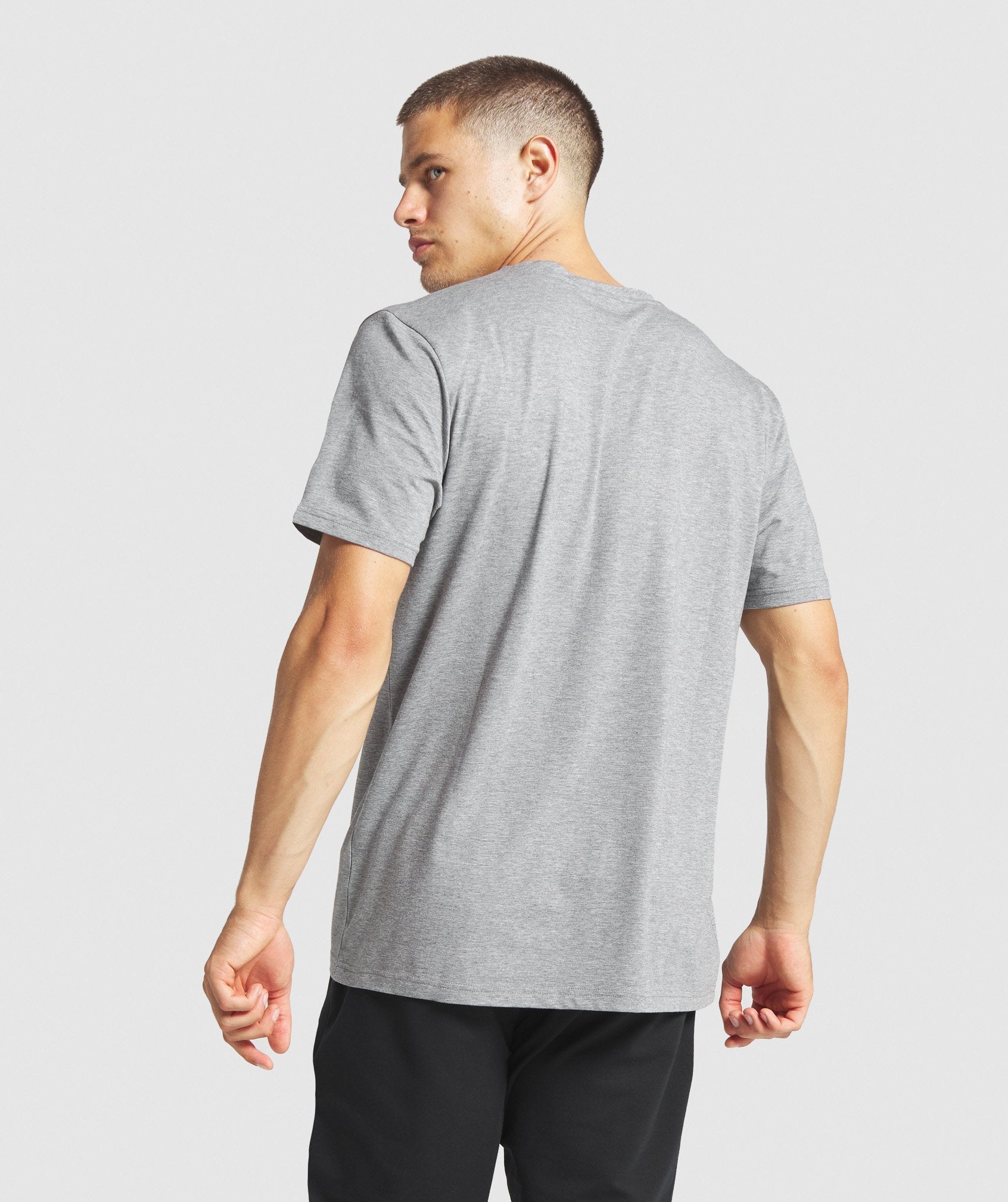Critical Regular Fit T-Shirt in Charcoal Marl
