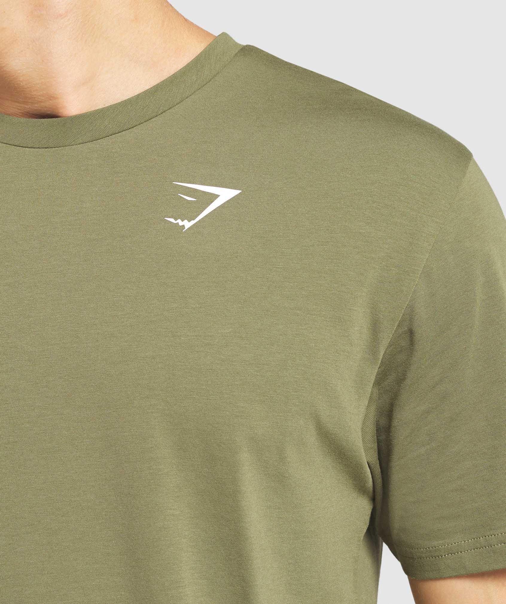 Critical Regular Fit T-Shirt in Dark Green