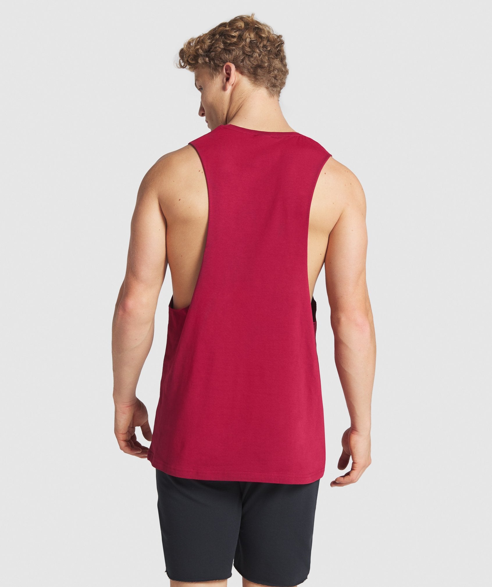 Critical Drop Arm Tank in Burgundy