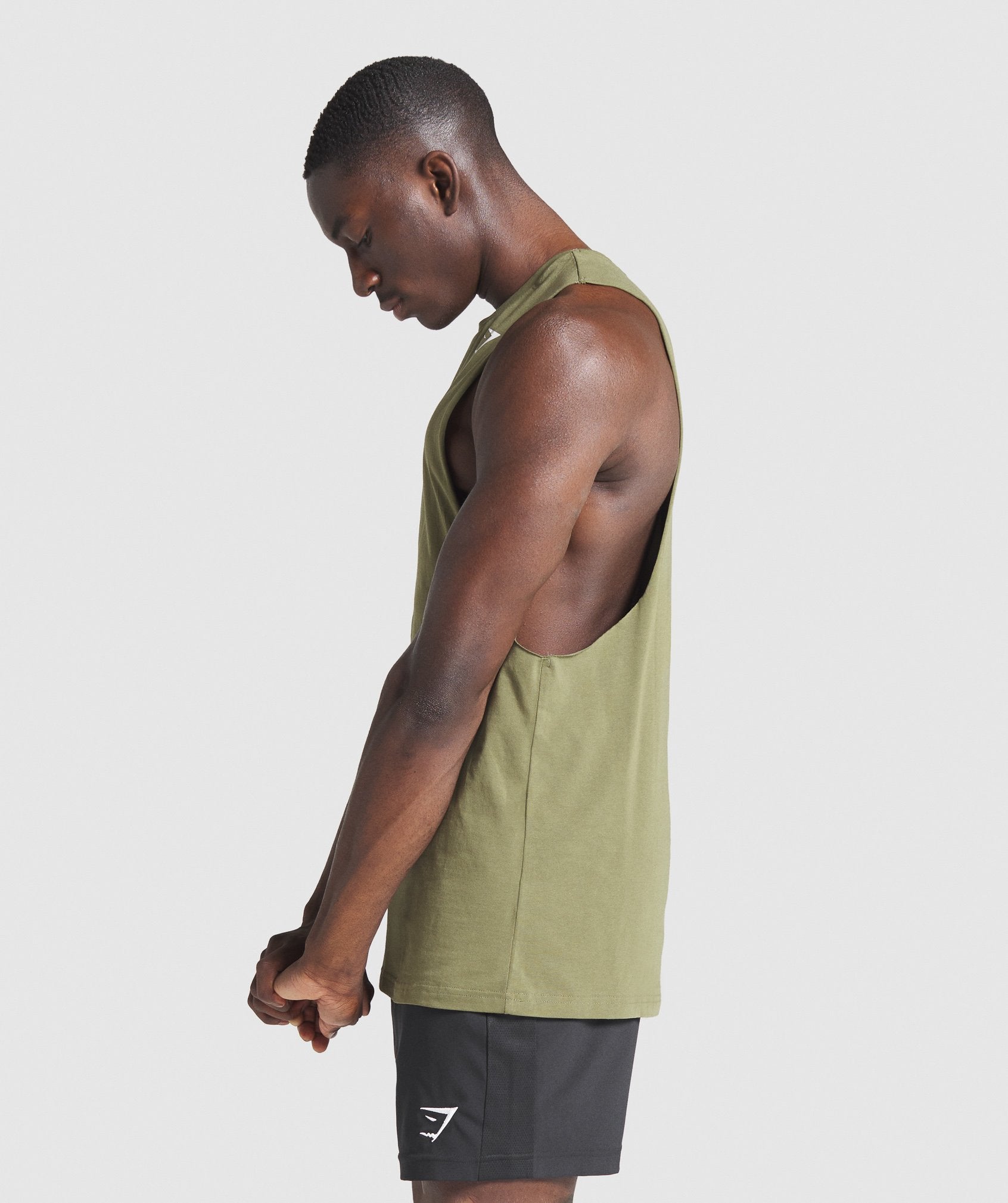 Critical Drop Arm Tank in Dark Green - view 3