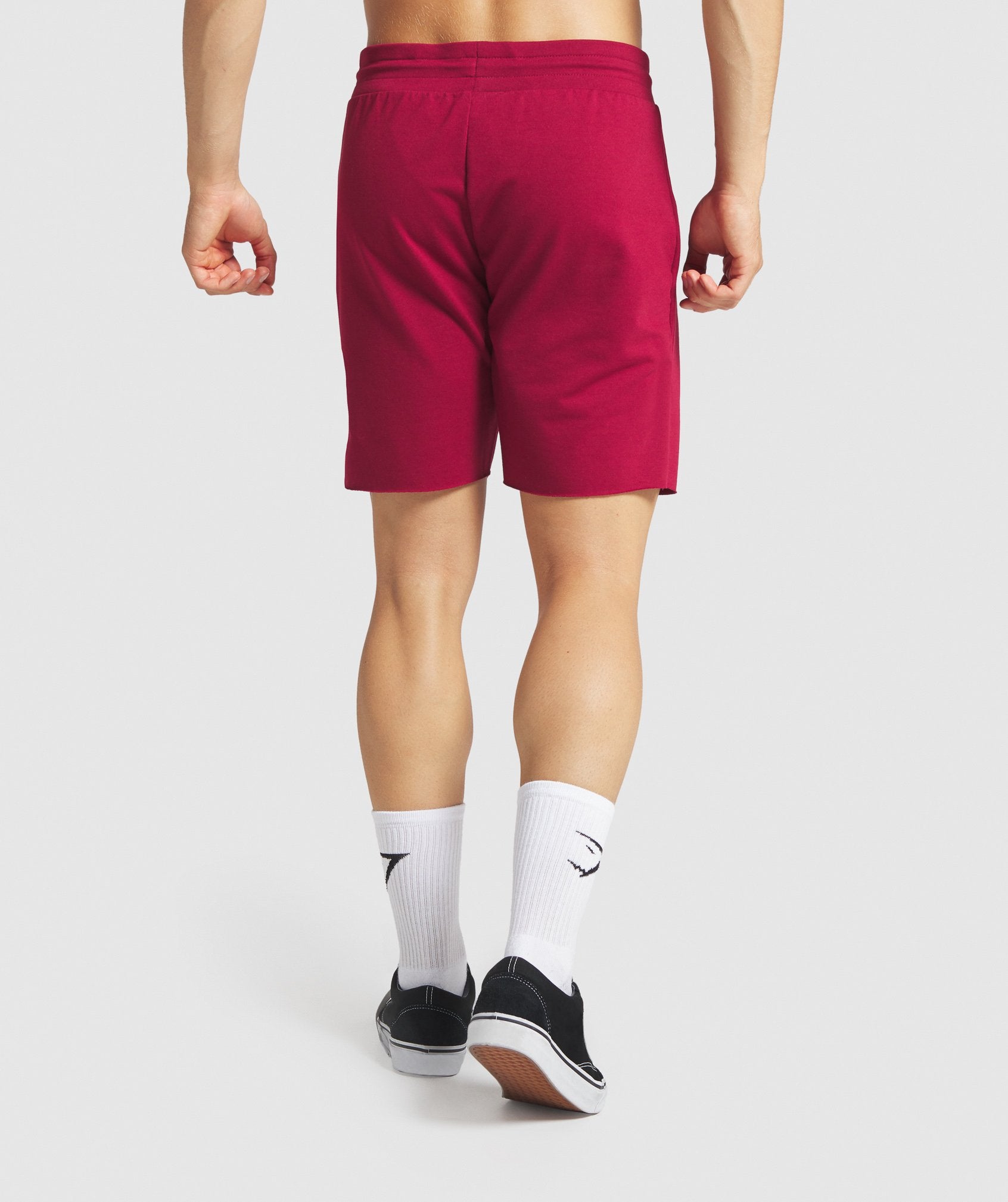 Critical Shorts in Burgundy