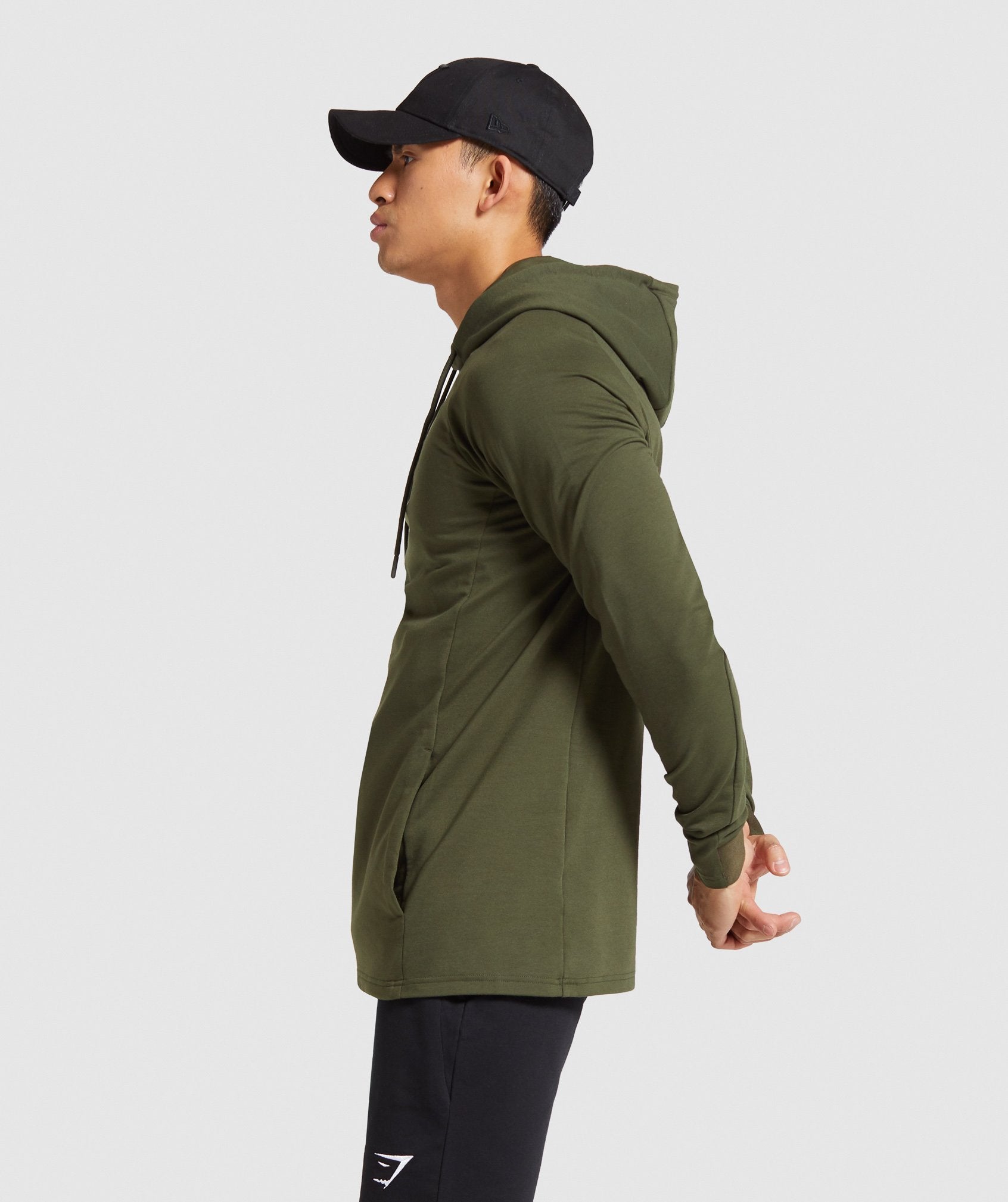 Gymshark Critical Hoodie - Dark Green Image C