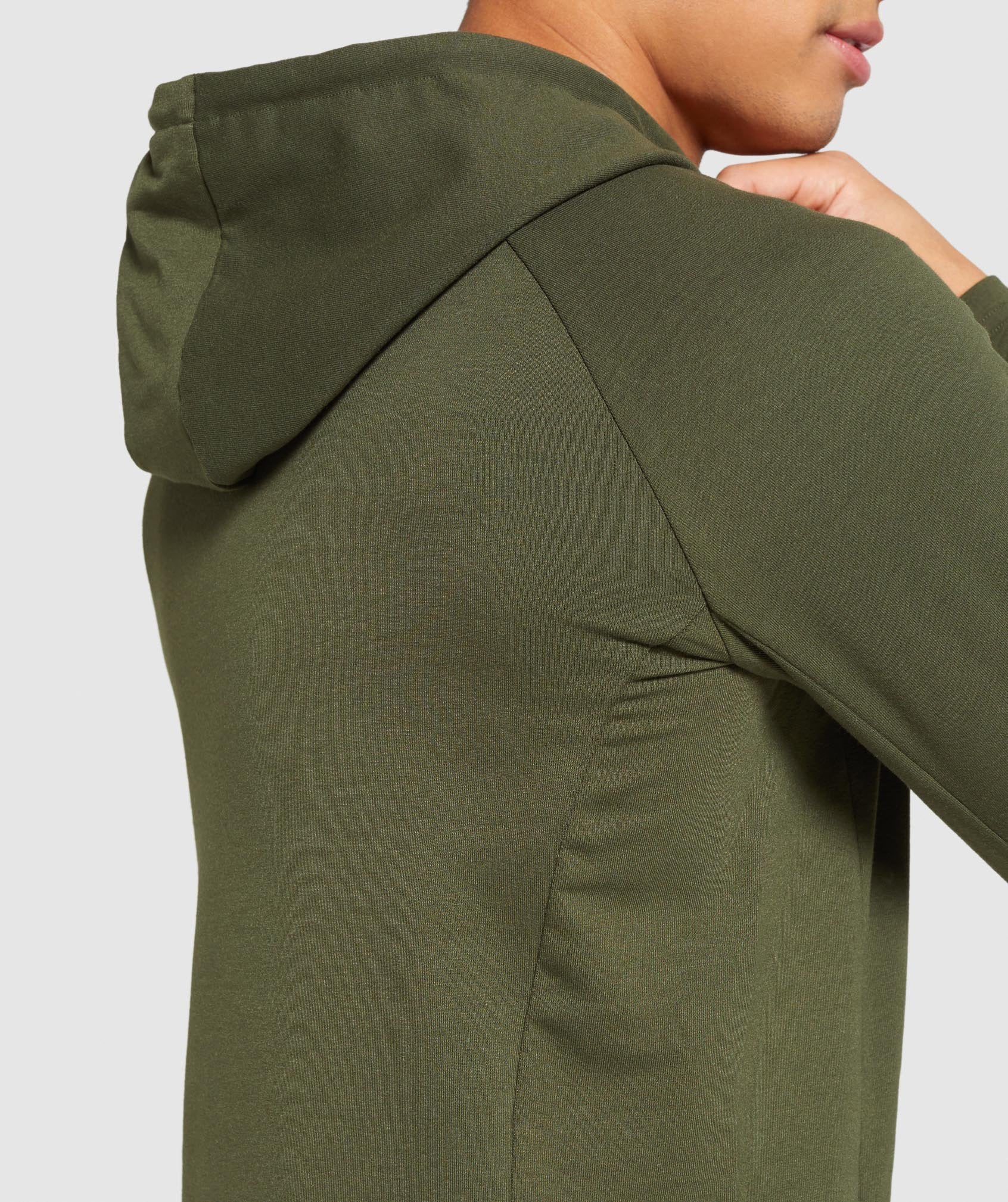 Gymshark Critical Hoodie - Dark Green Image D2