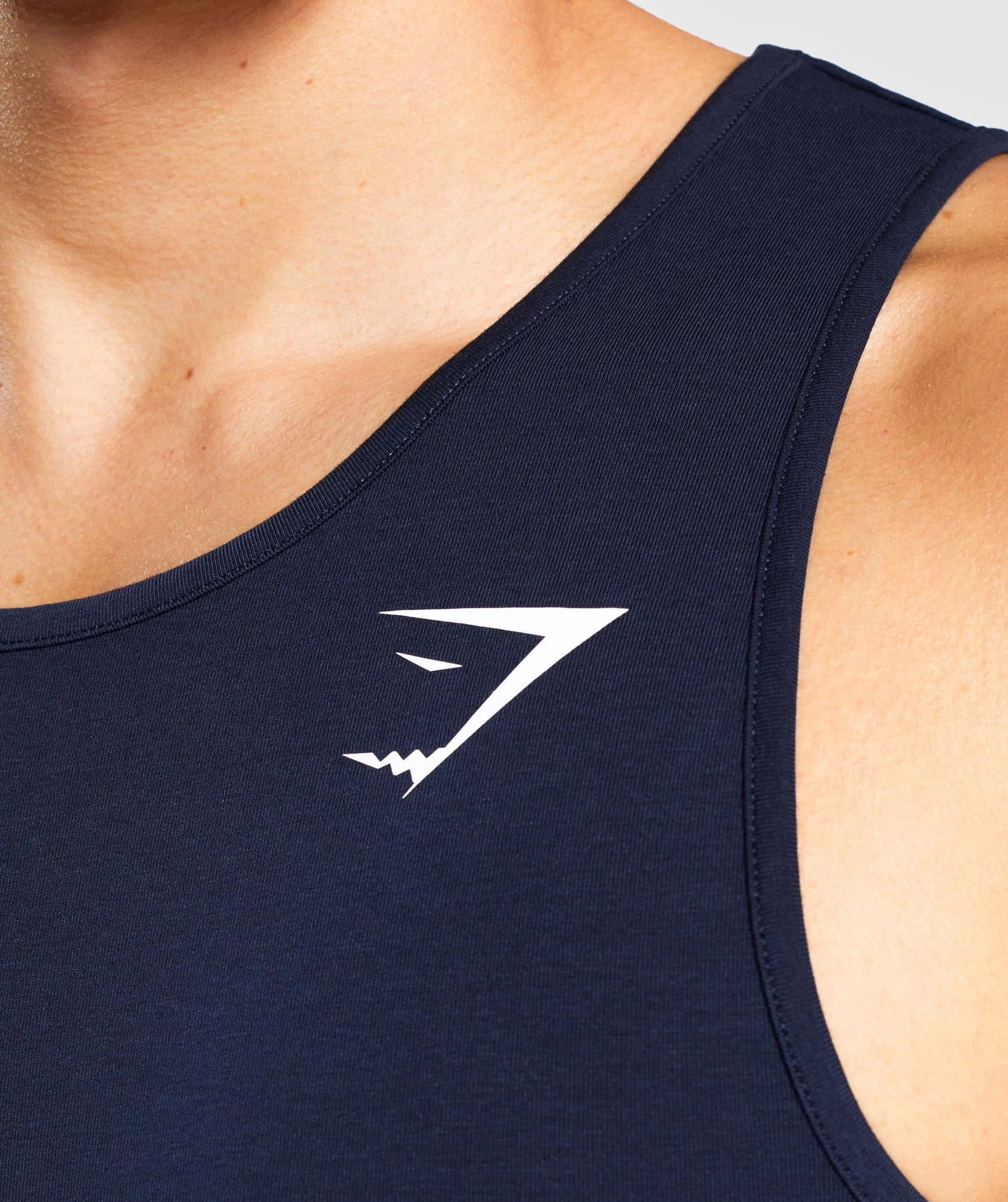 Gymshark Critical Tank - Dark Blue Image D1