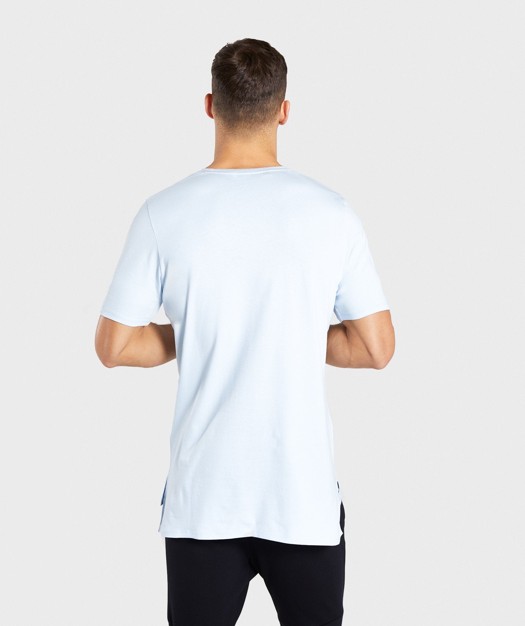 Central T-Shirt in Light Blue - view 2
