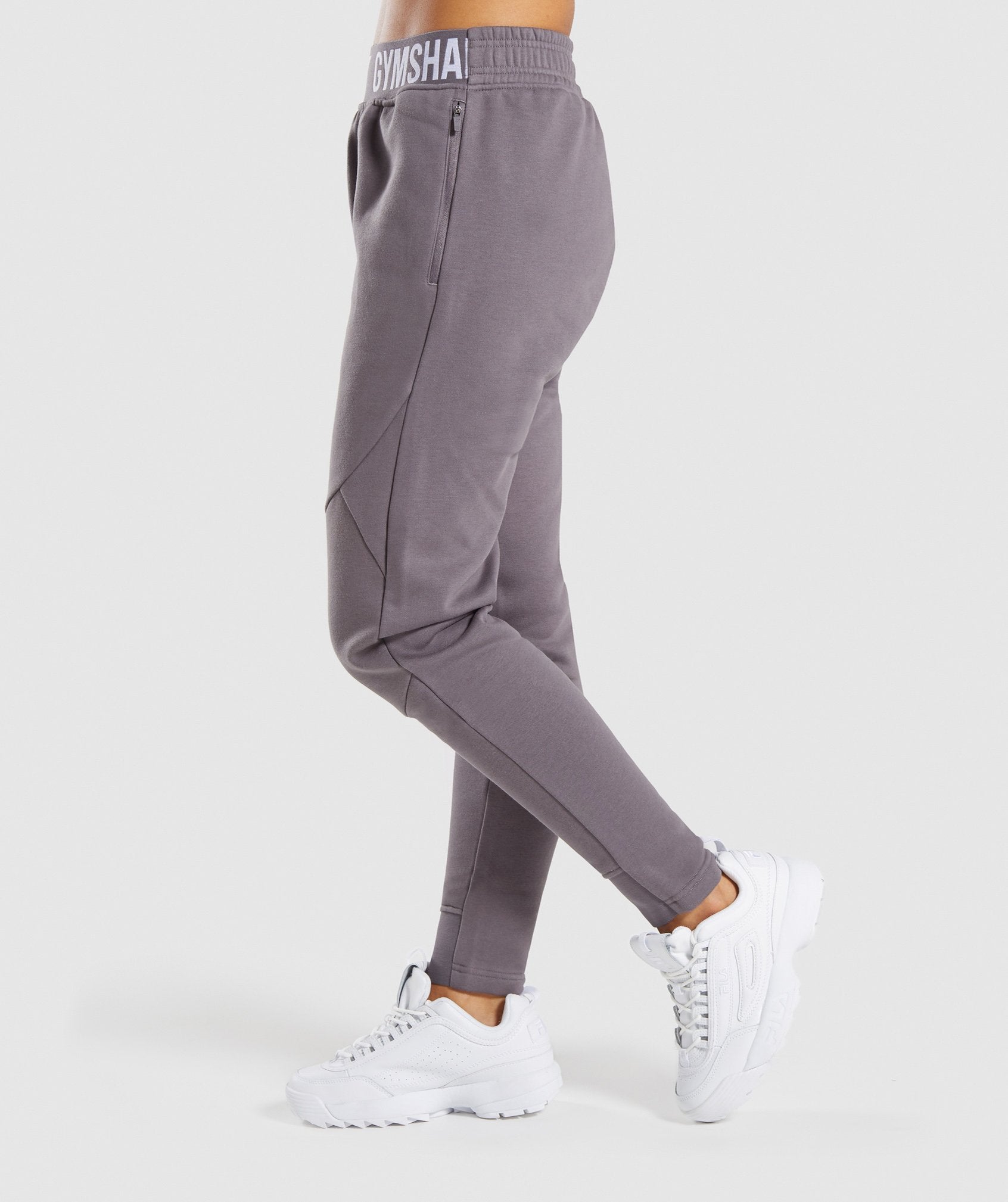 Comfy Tracksuit Bottoms in Slate Lavender - view 3
