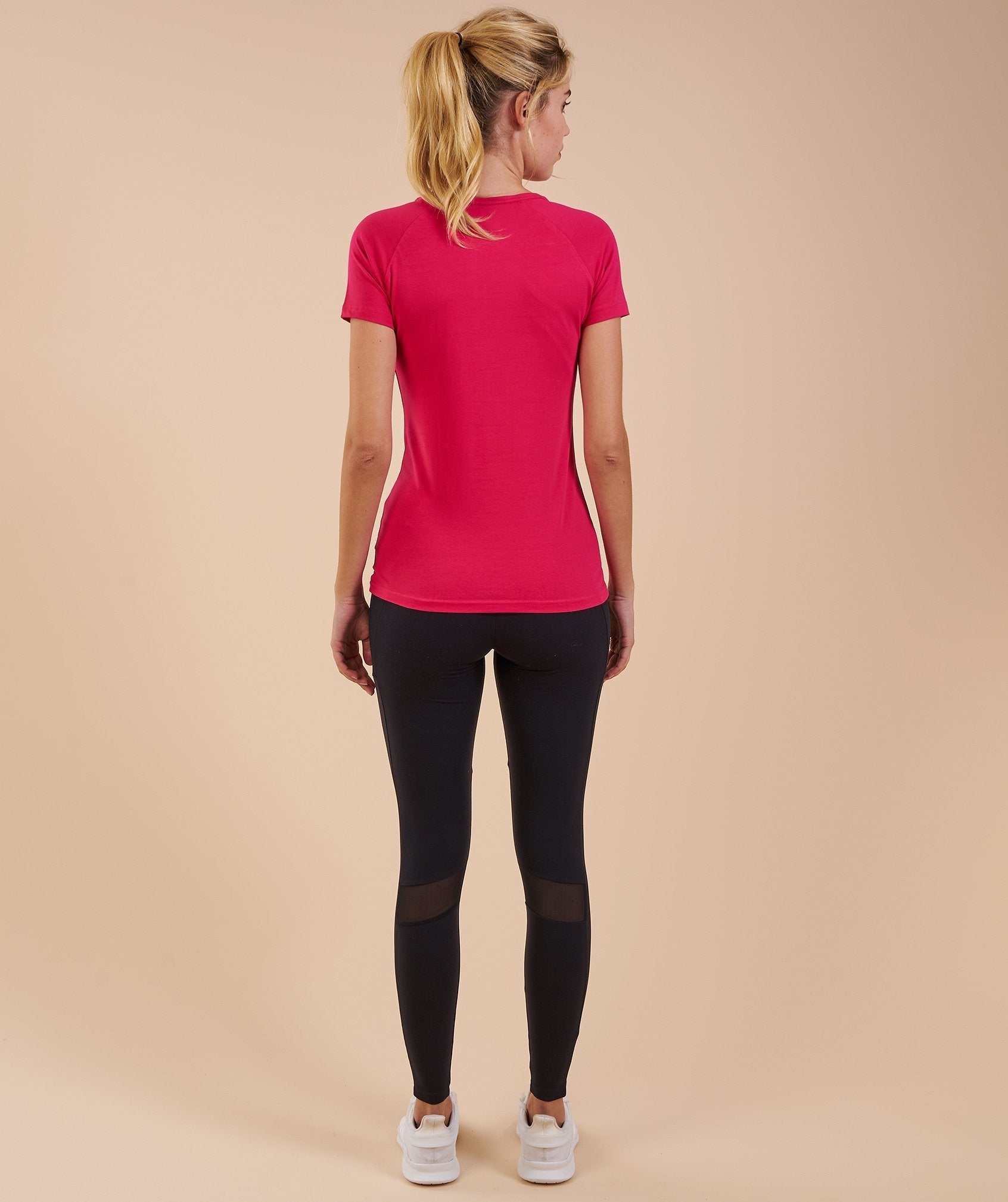 Ladies Apollo T-Shirt in Rose - view 2