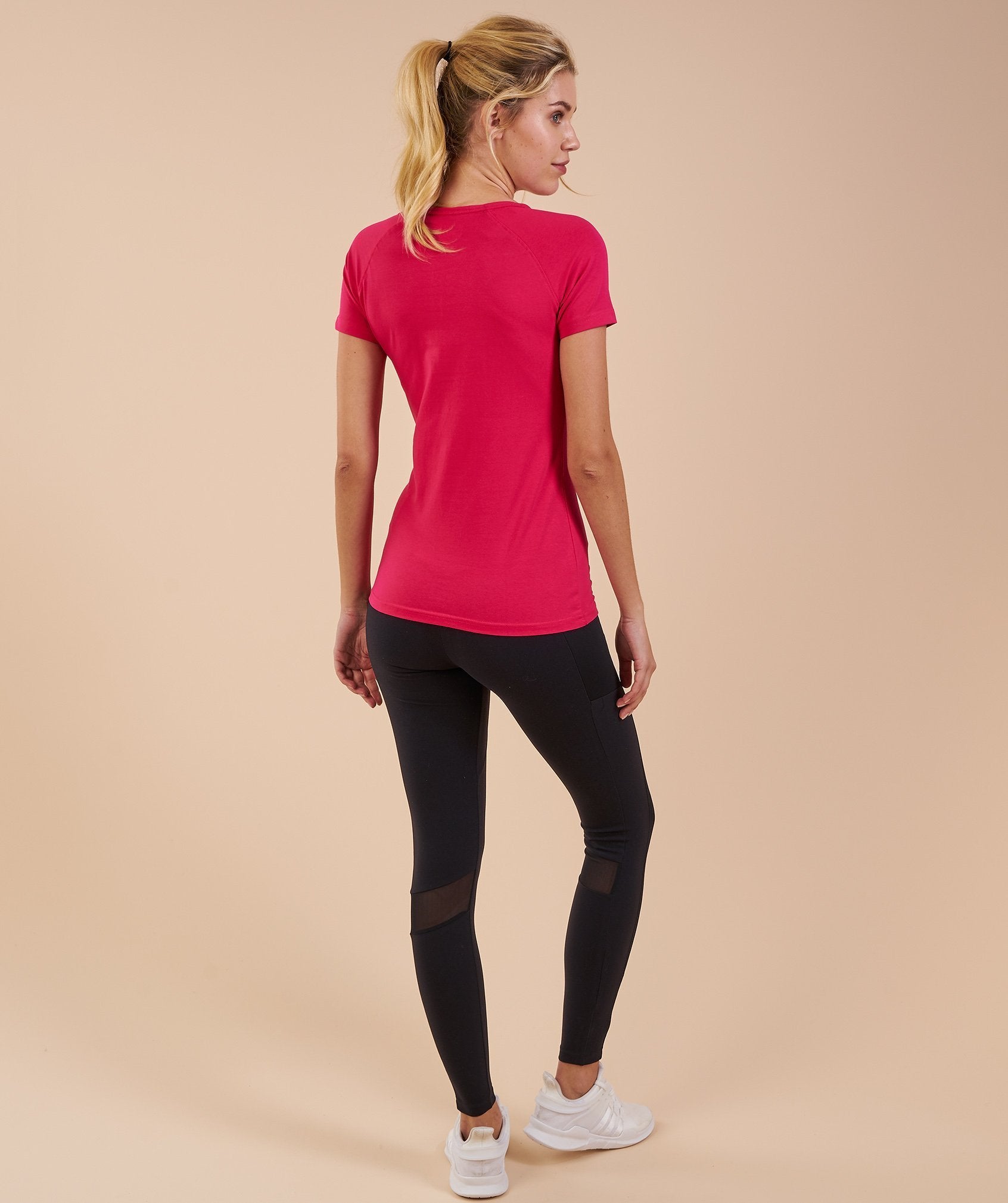 Ladies Apollo T-Shirt in Rose - view 5