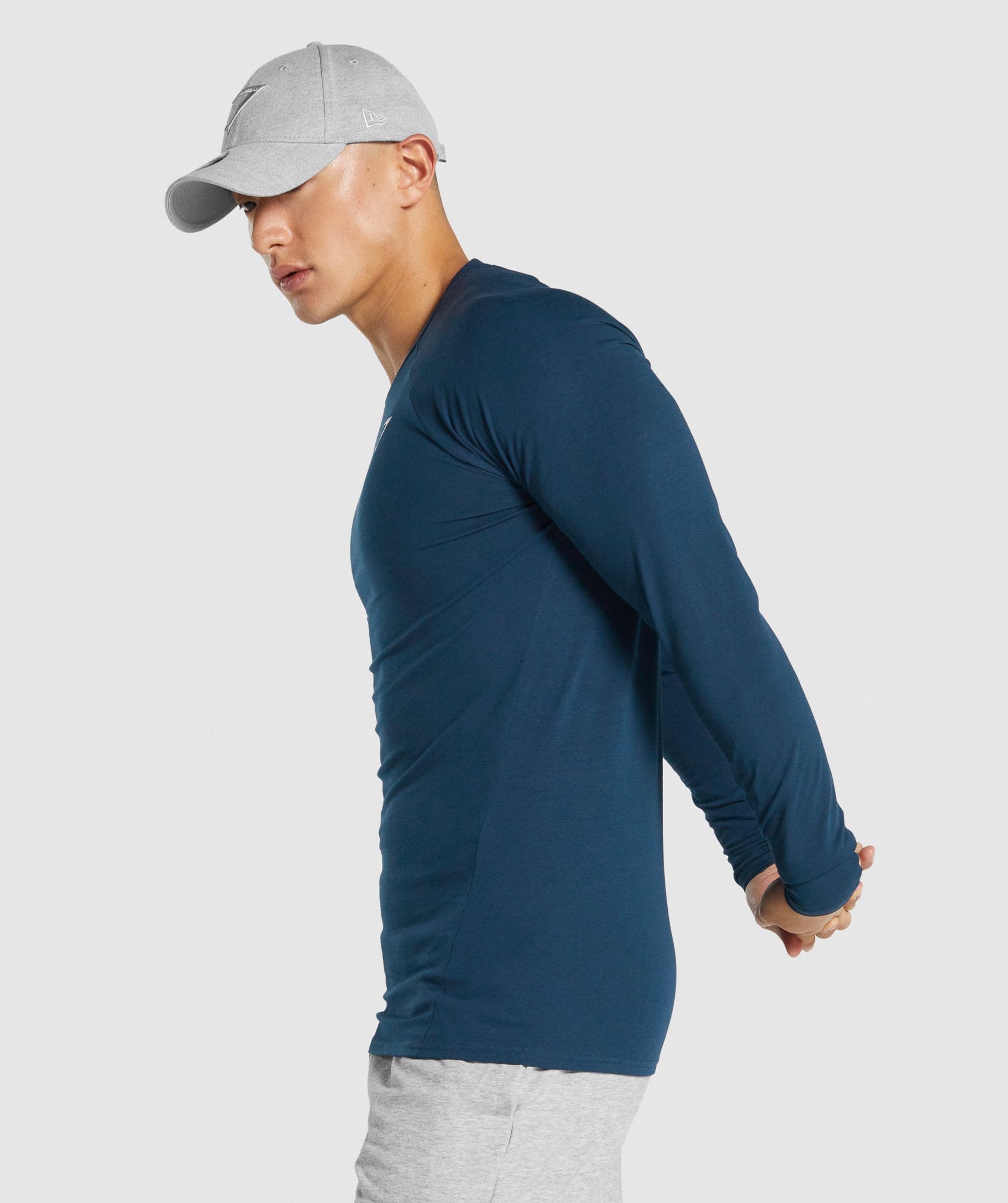 Critical 2.0 Long Sleeve T-Shirt in Navy - view 3