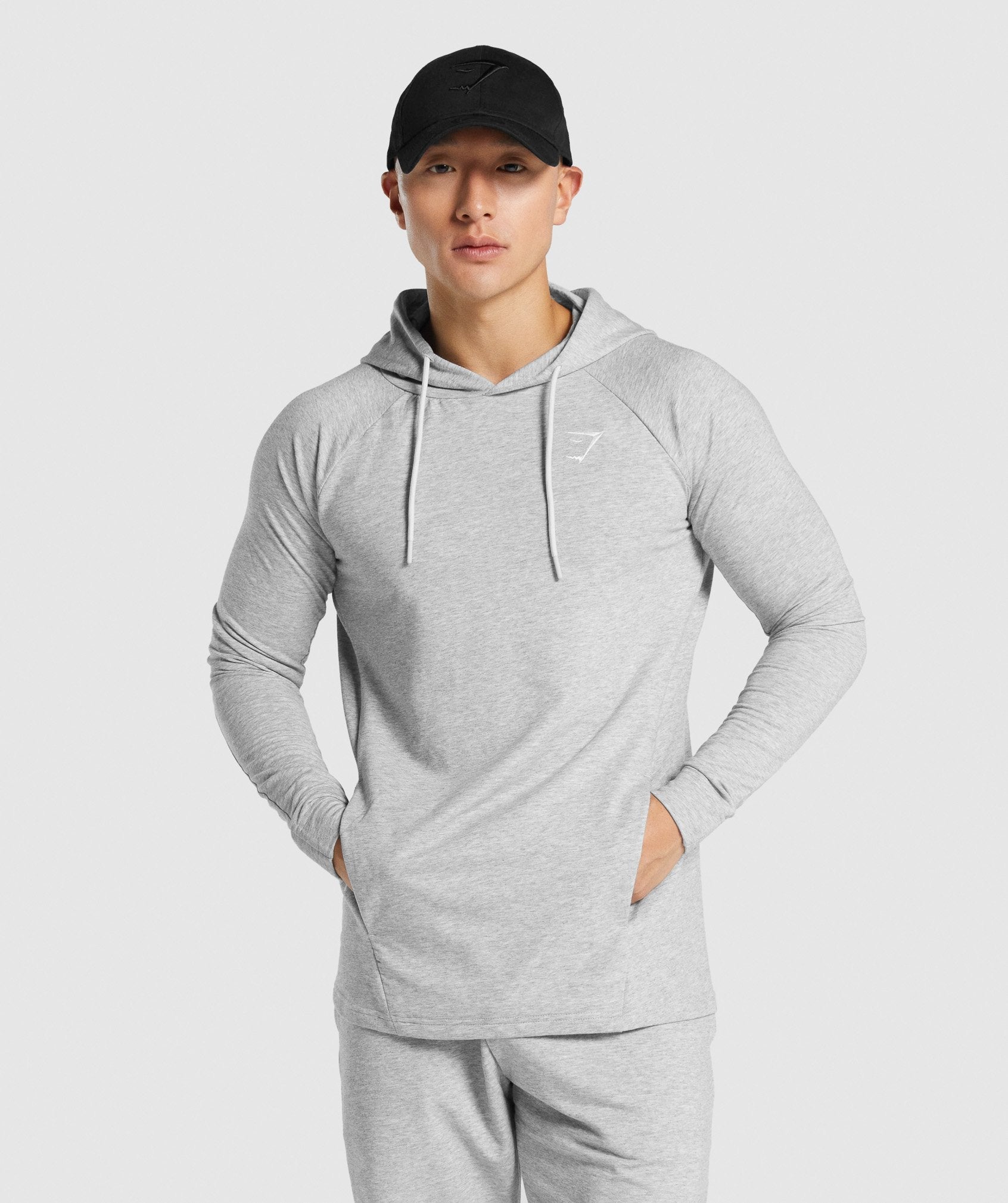Critical 2.0 Hoodie in Light Grey Marl - view 1