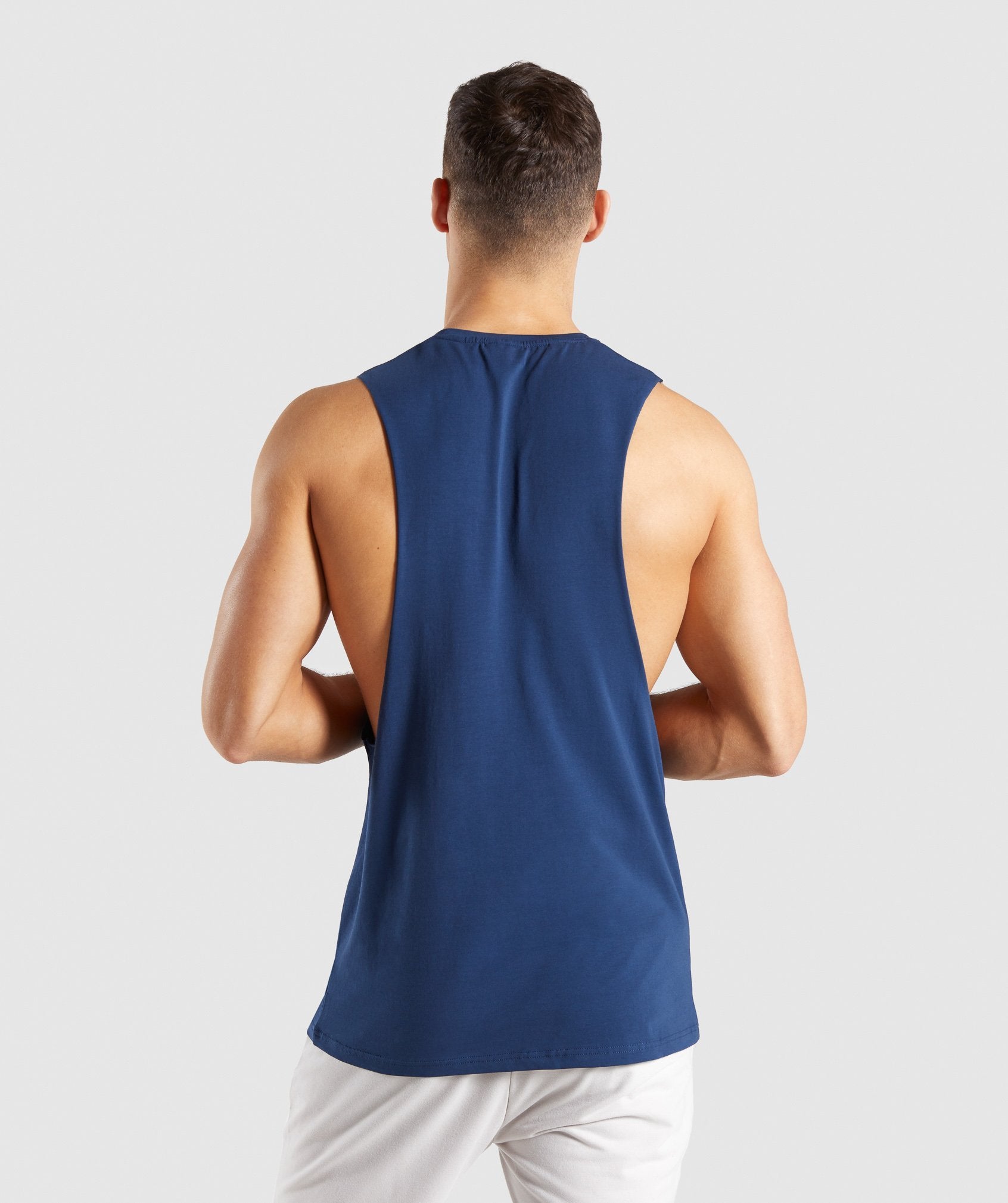 Critical Drop Armhole Tank in Blue