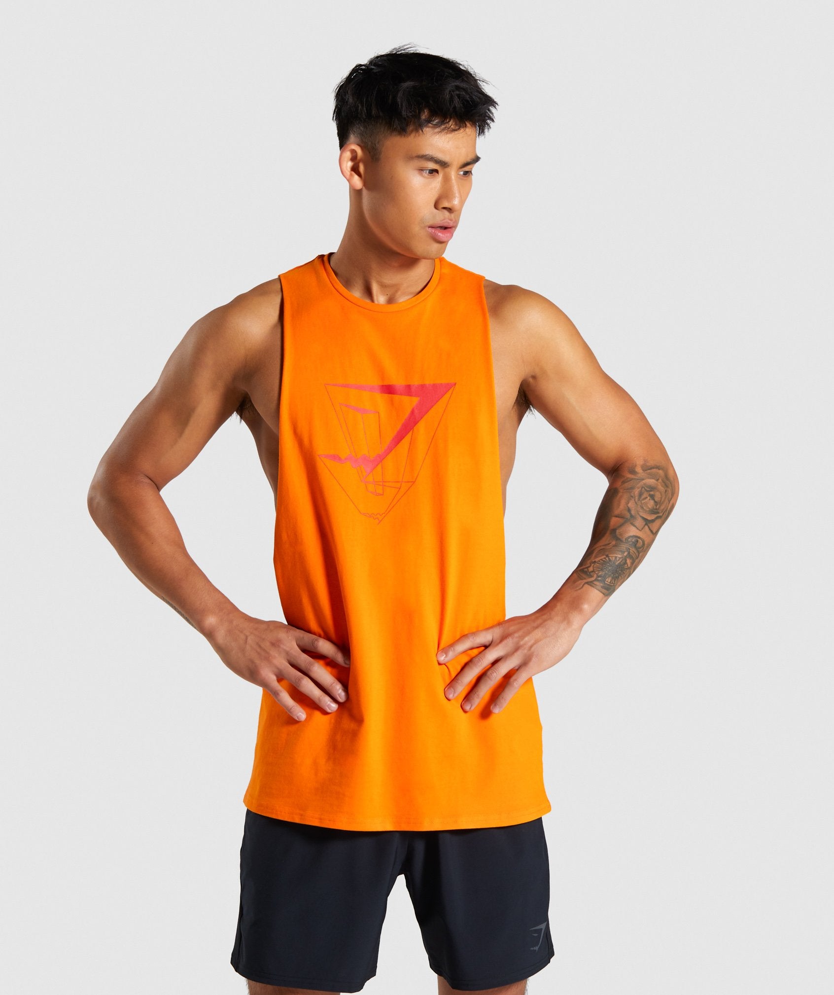 Dimension Tank in Blaze Orange - view 1