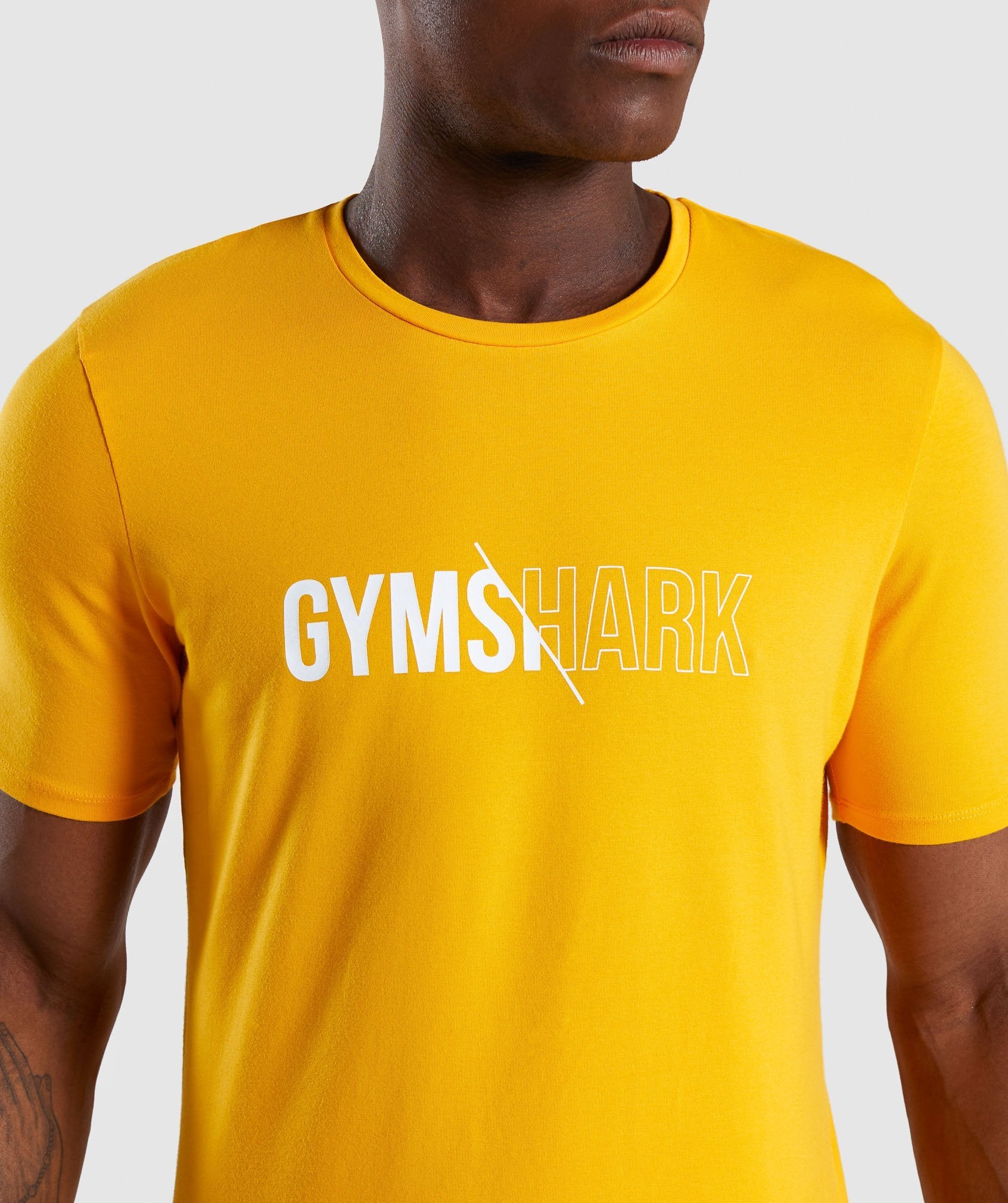 Distort T-Shirt in Citrus Yellow - view 6