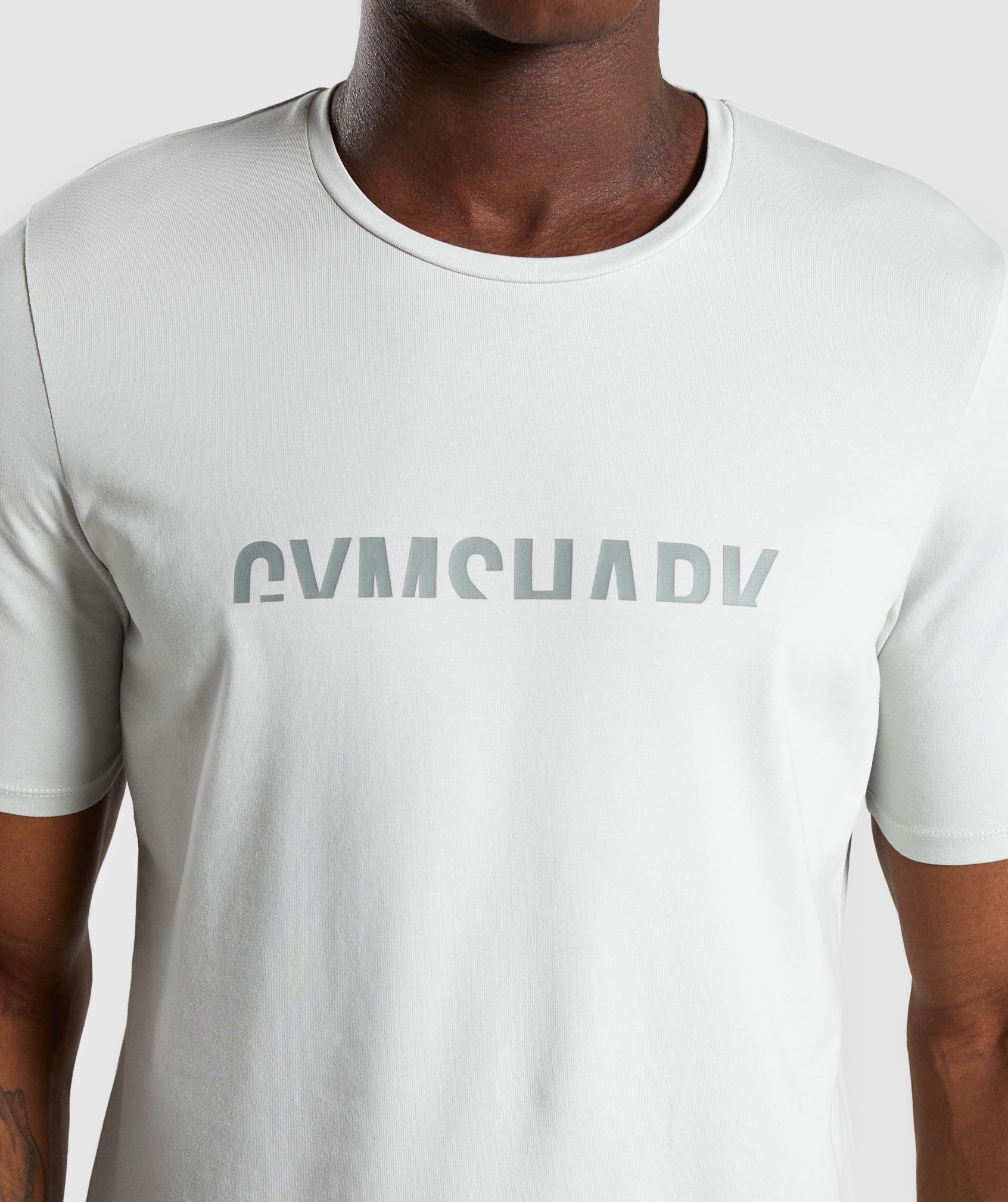 Divide T-Shirt in Pastel Green - view 6
