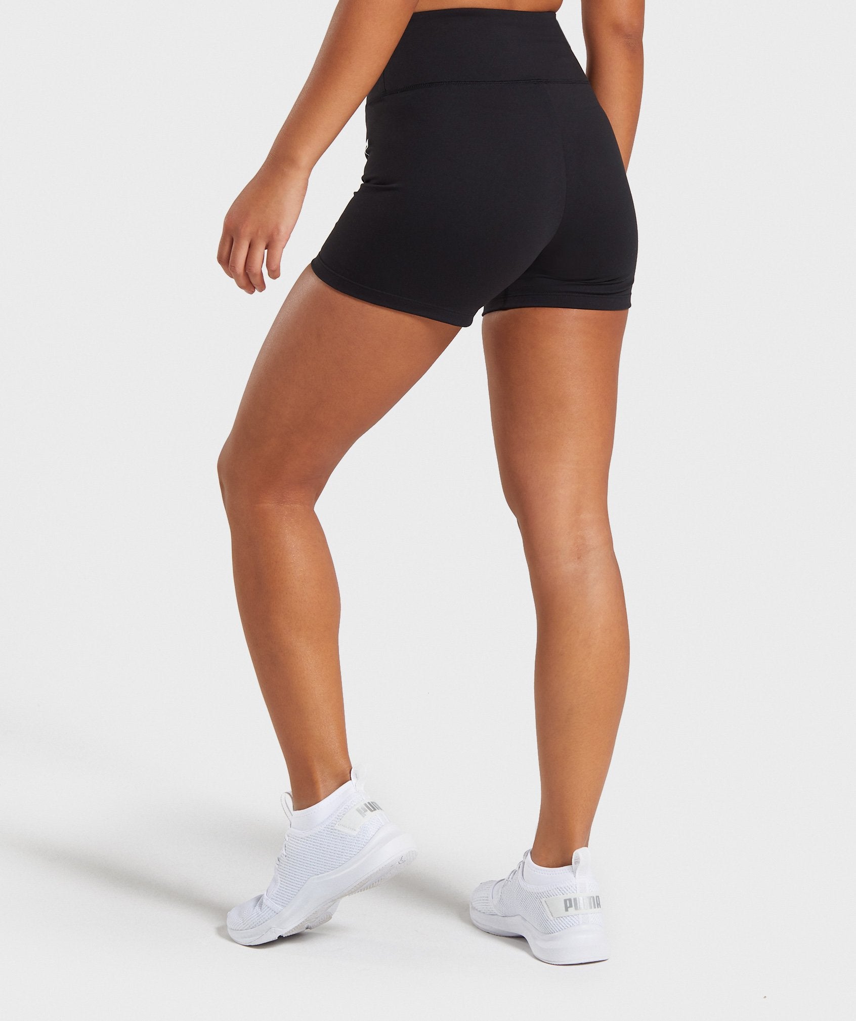 Dreamy High Waisted Shorts  - Black in null - view 2