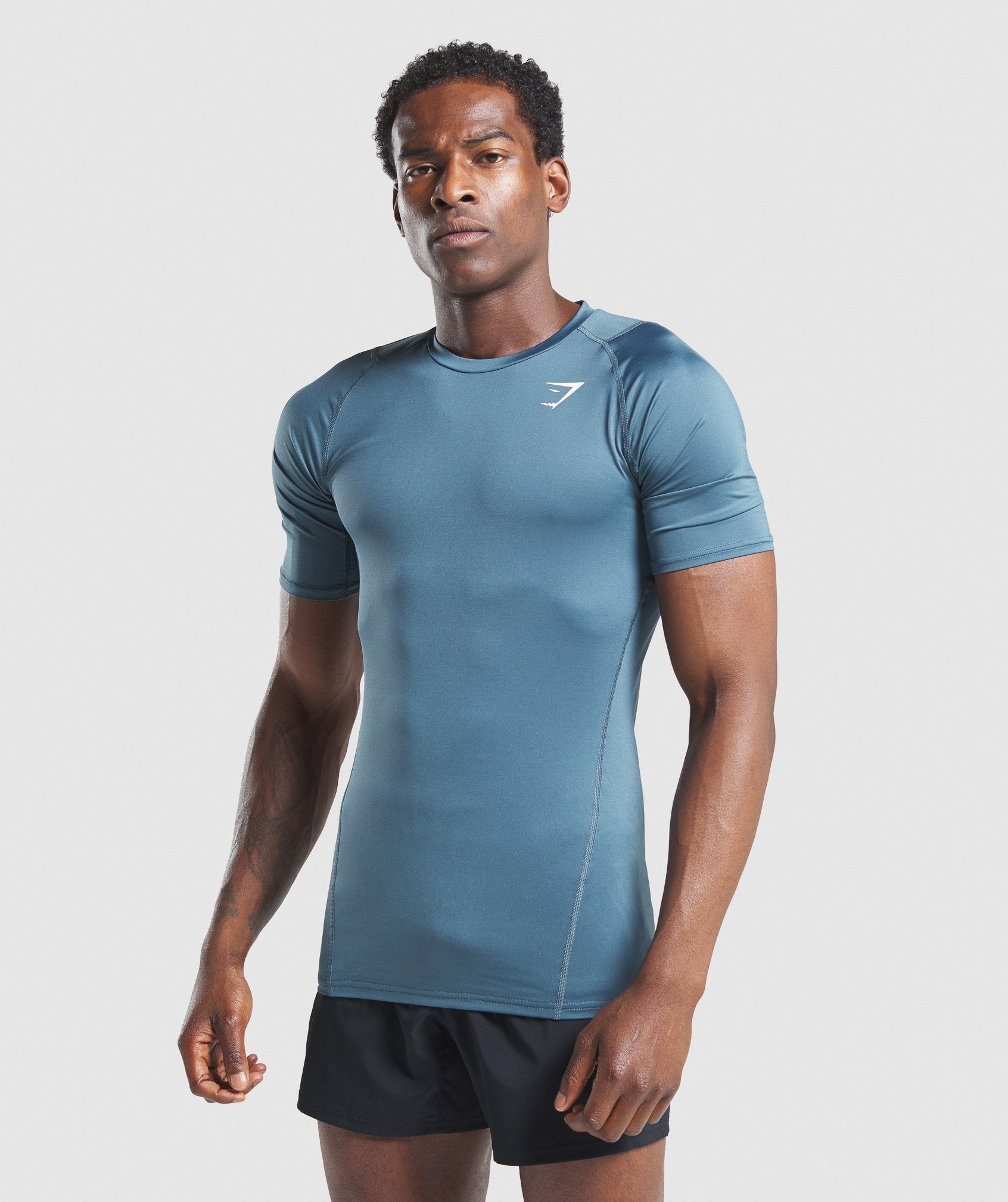 Element Baselayer T-Shirt in Teal - view 1