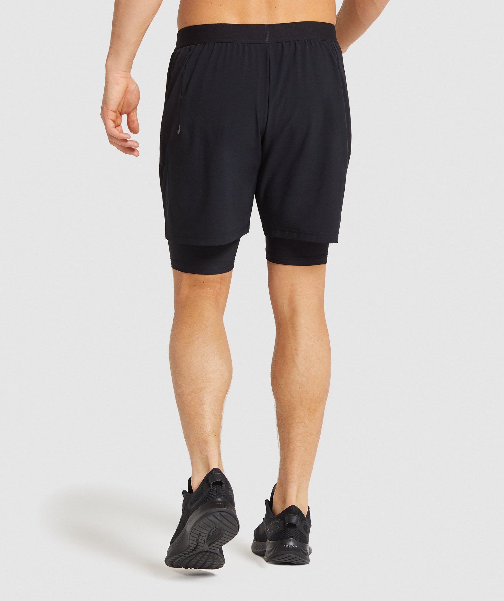 Element Hiit 2 in 1 Shorts in Black - view 2