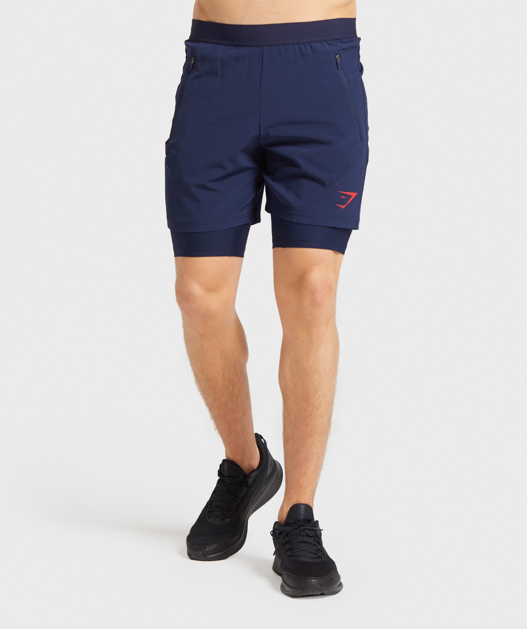 Element Hiit 2 in 1 Shorts in Dark Blue - view 1