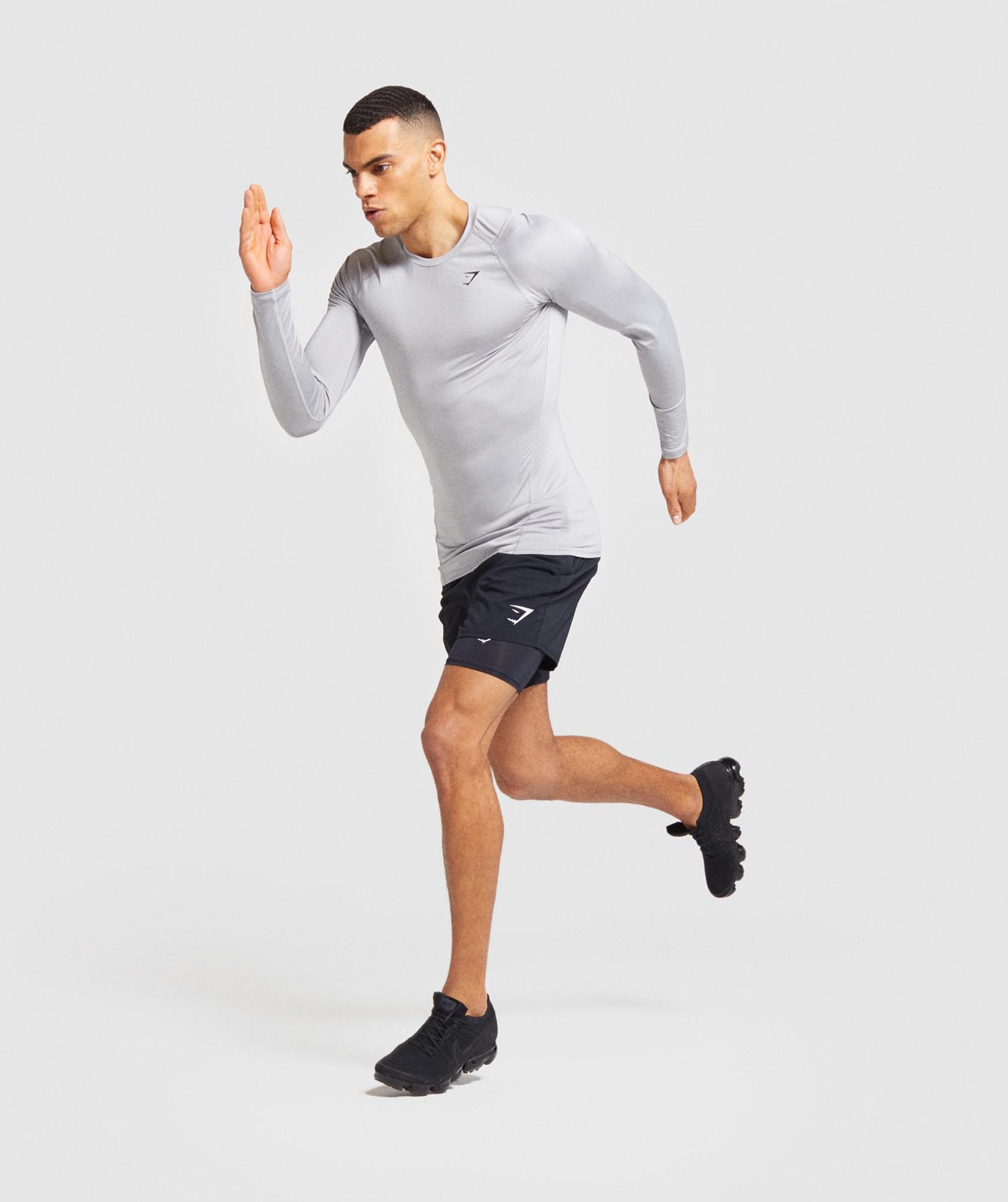 Element Baselayer Long Sleeve T-Shirt in Light Grey - view 4