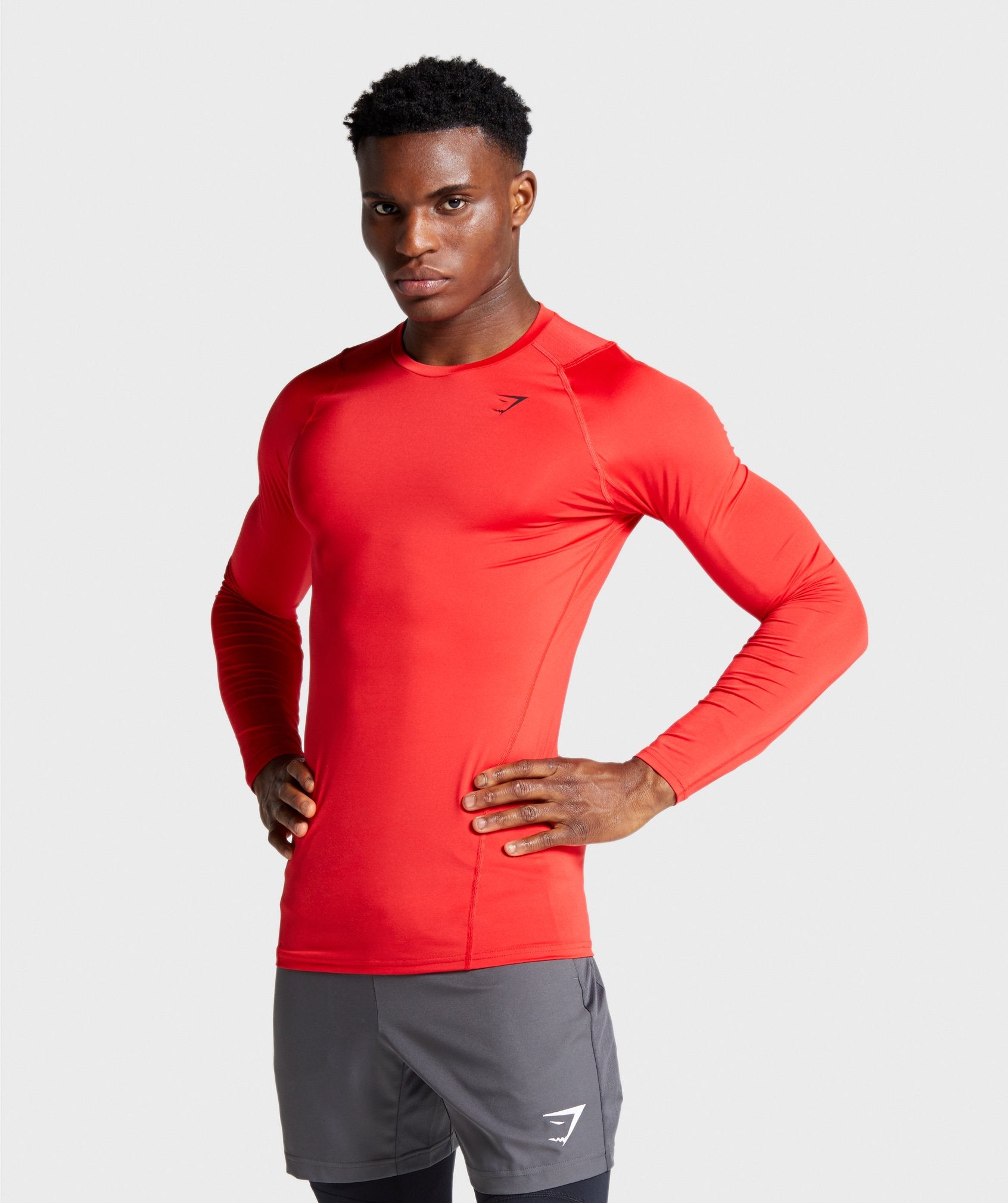 Element Baselayer Long Sleeve T-shirt in Red